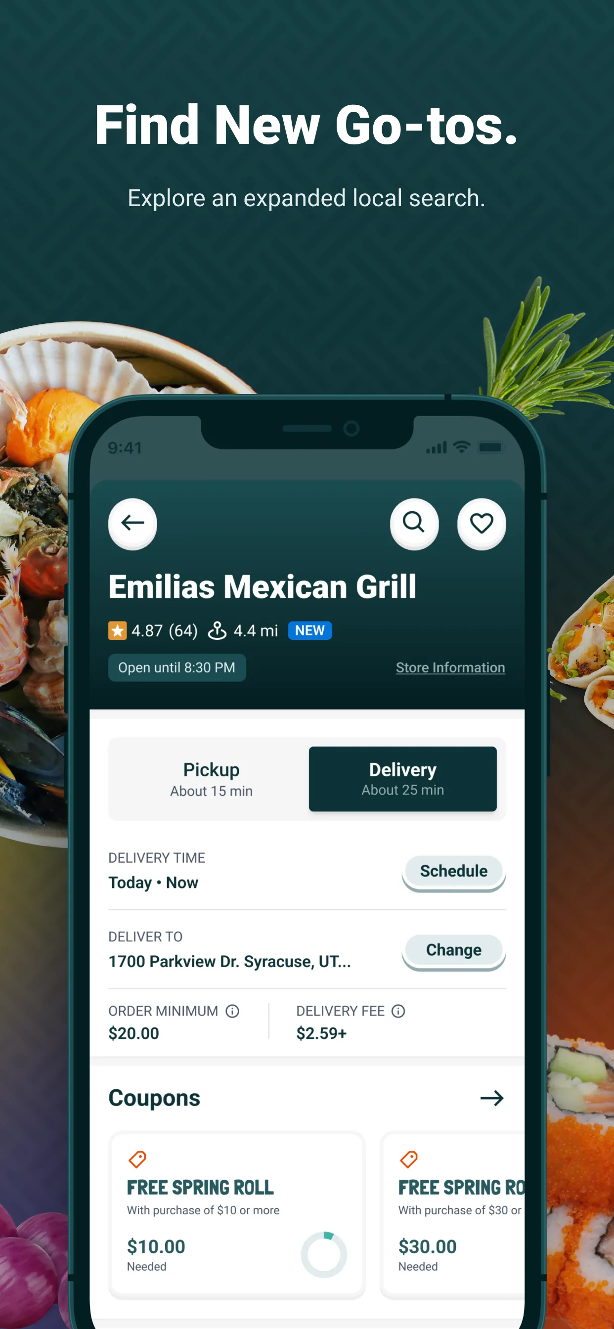 Beyond Menu Food Delivery iphone screenshot 5