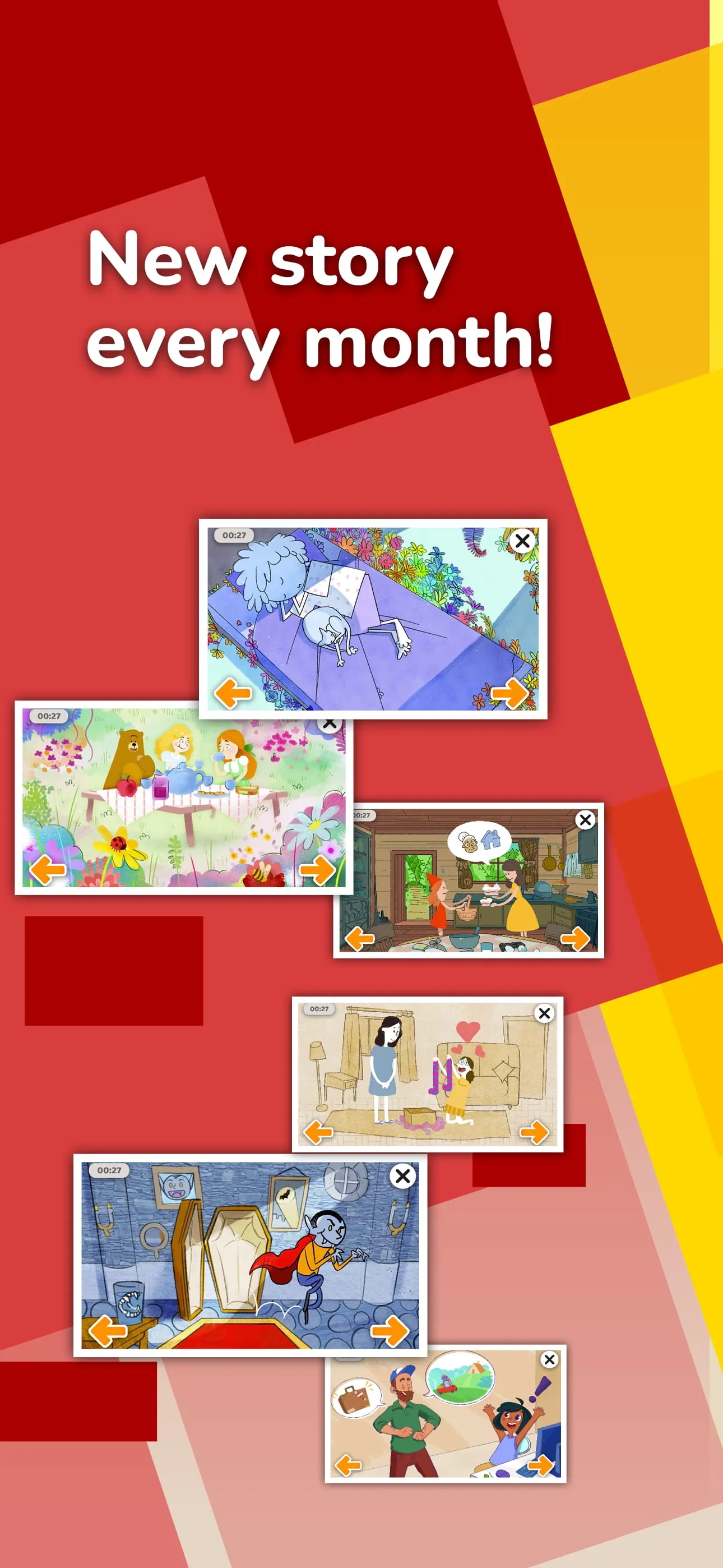 Inventeca: kids' storytelling iphone screenshot 7