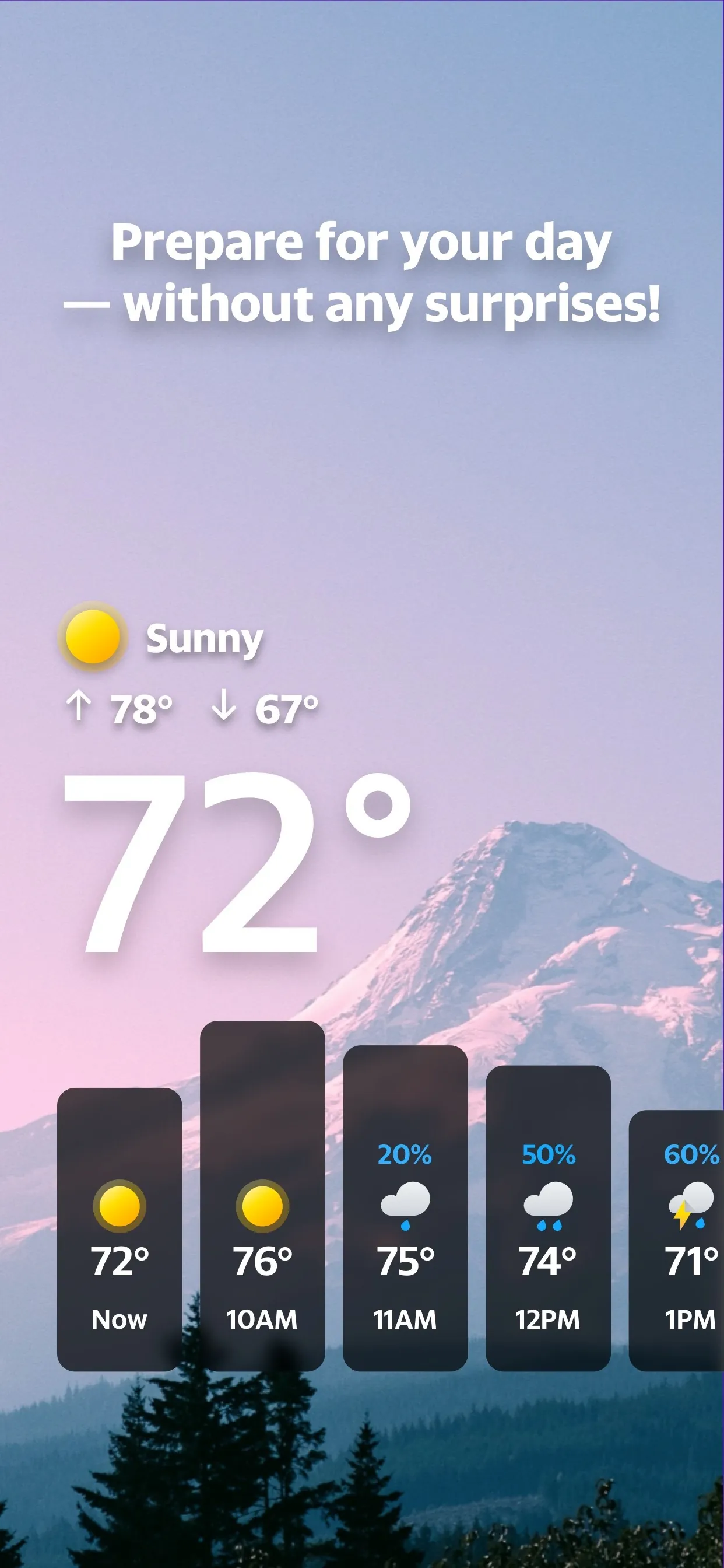 Yahoo Weather iphone screenshot 5