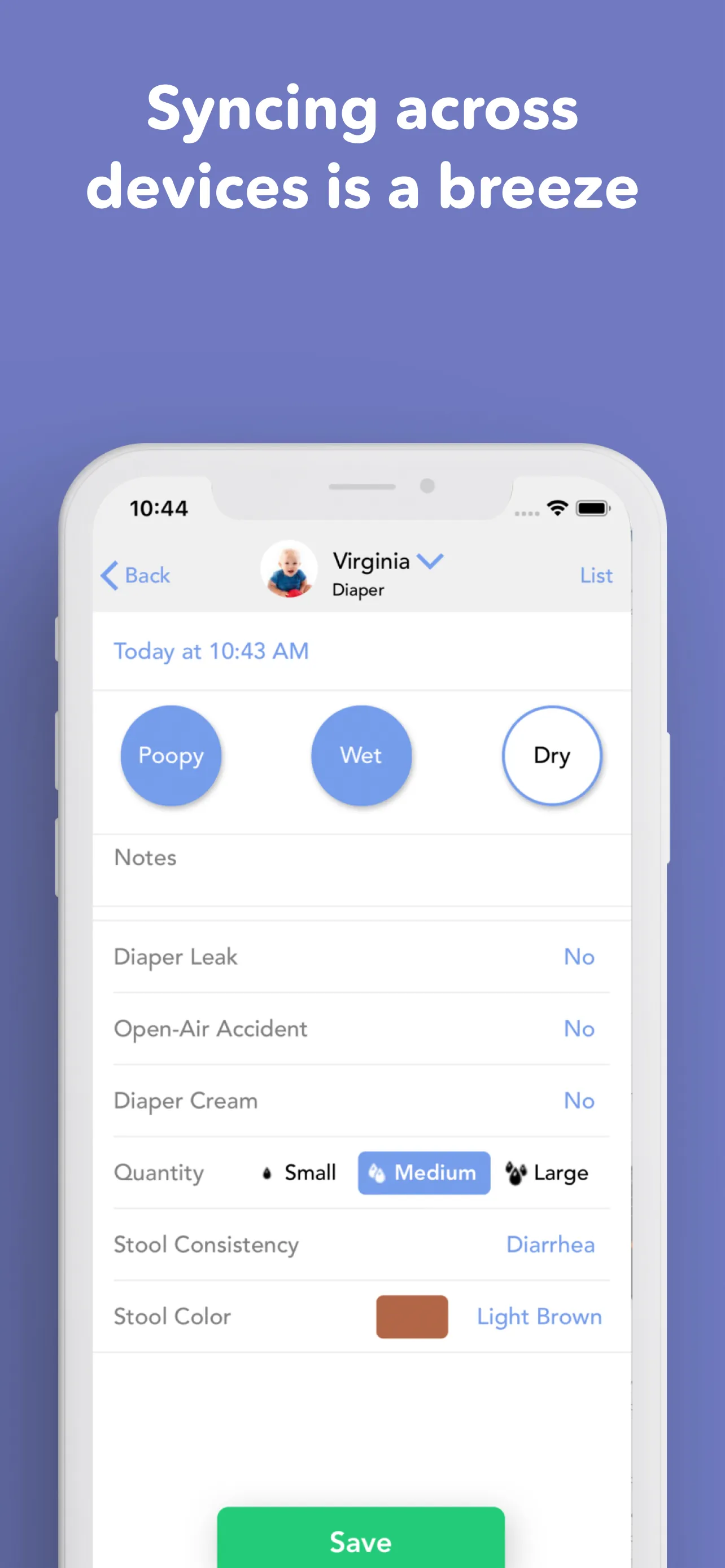 Baby Connect: Newborn Tracker iphone screenshot 5