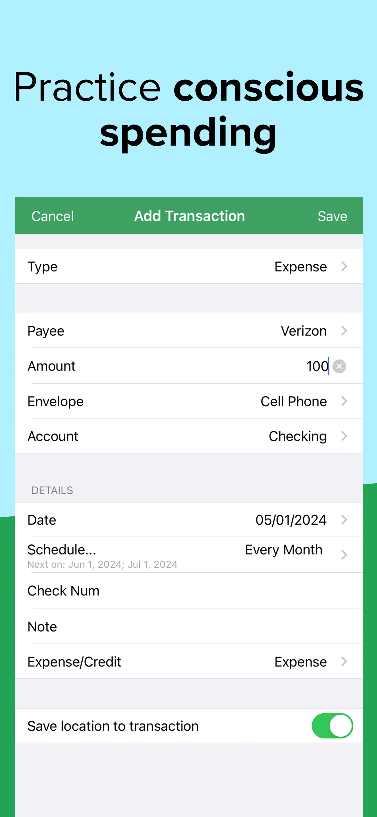 Goodbudget Budget Planner iphone screenshot 8