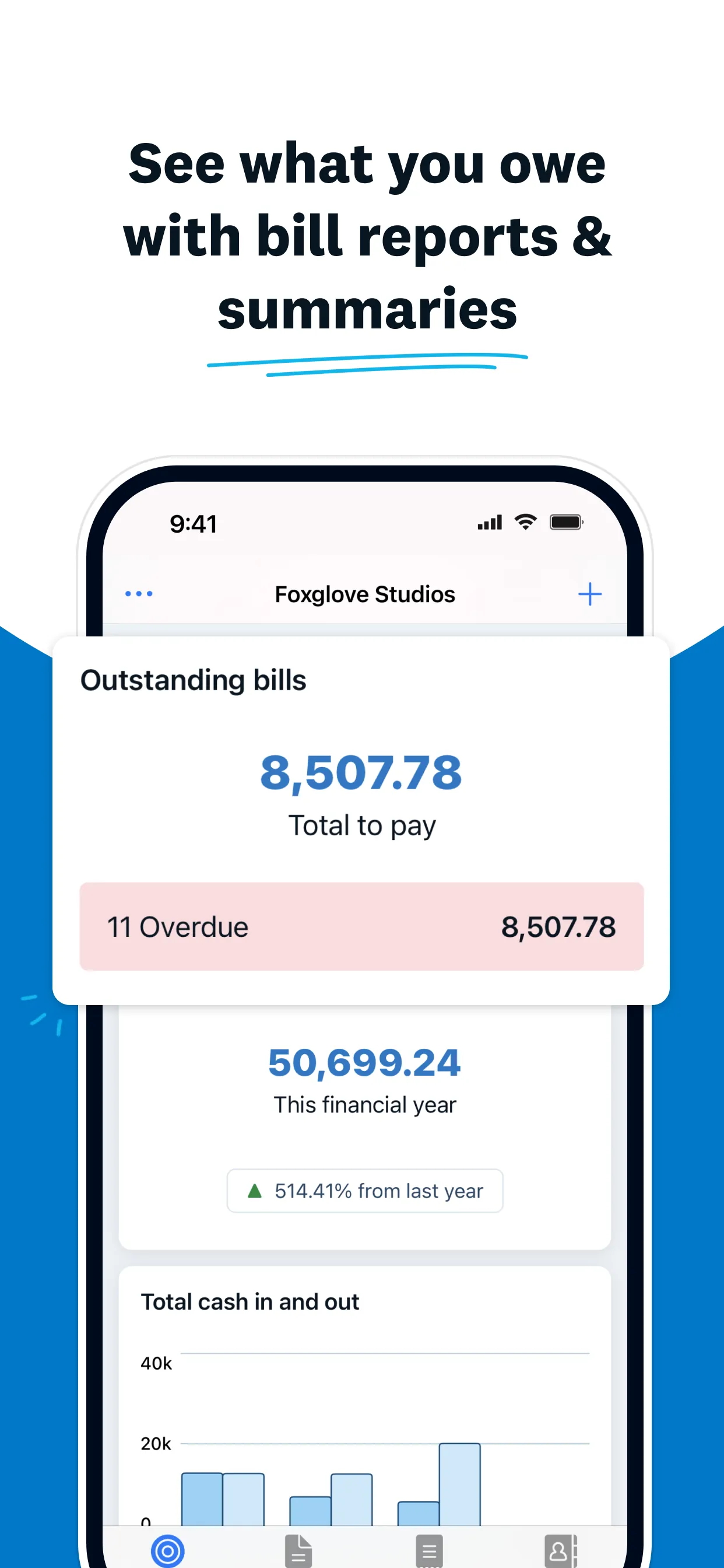 Xero Accounting for business iphone screenshot 4
