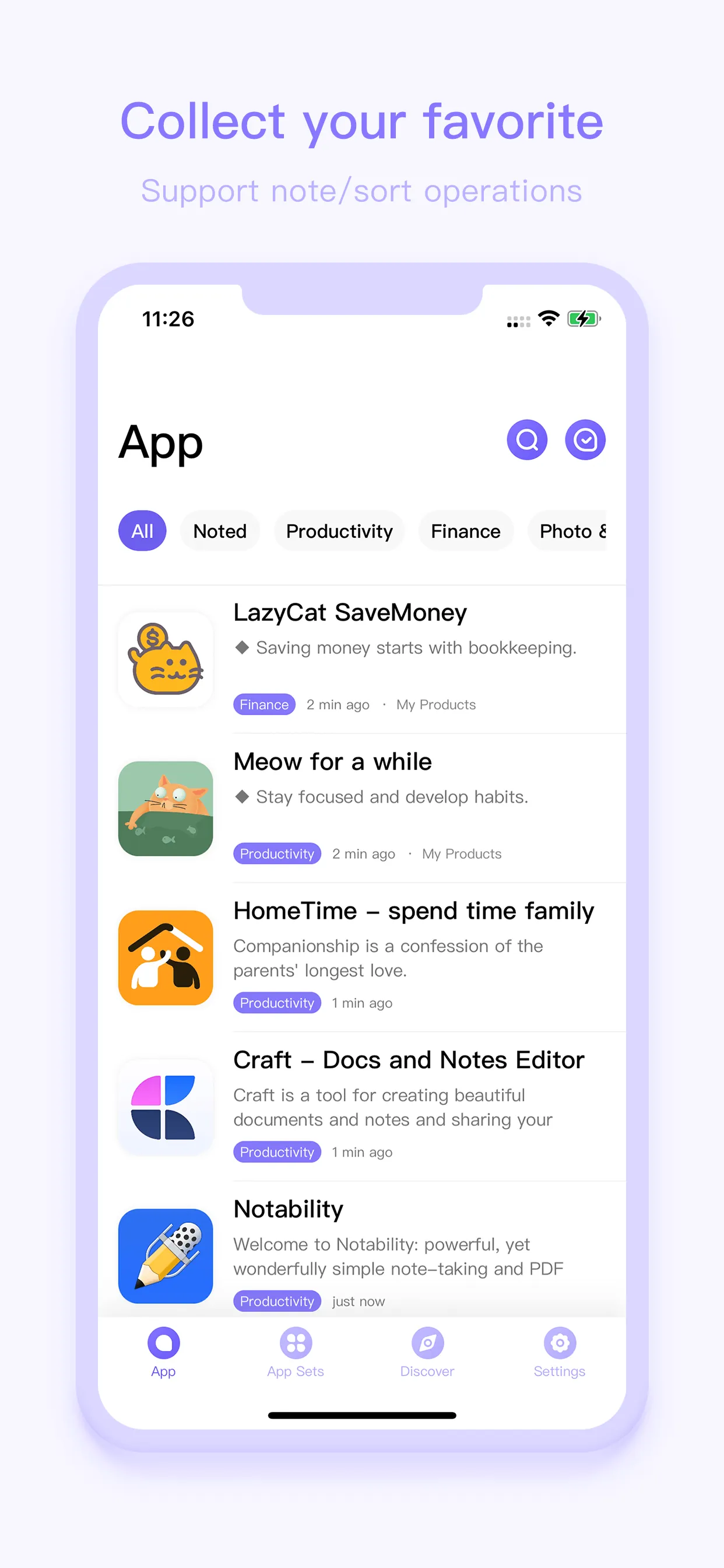 PutApp - for app collectors iphone screenshot 1