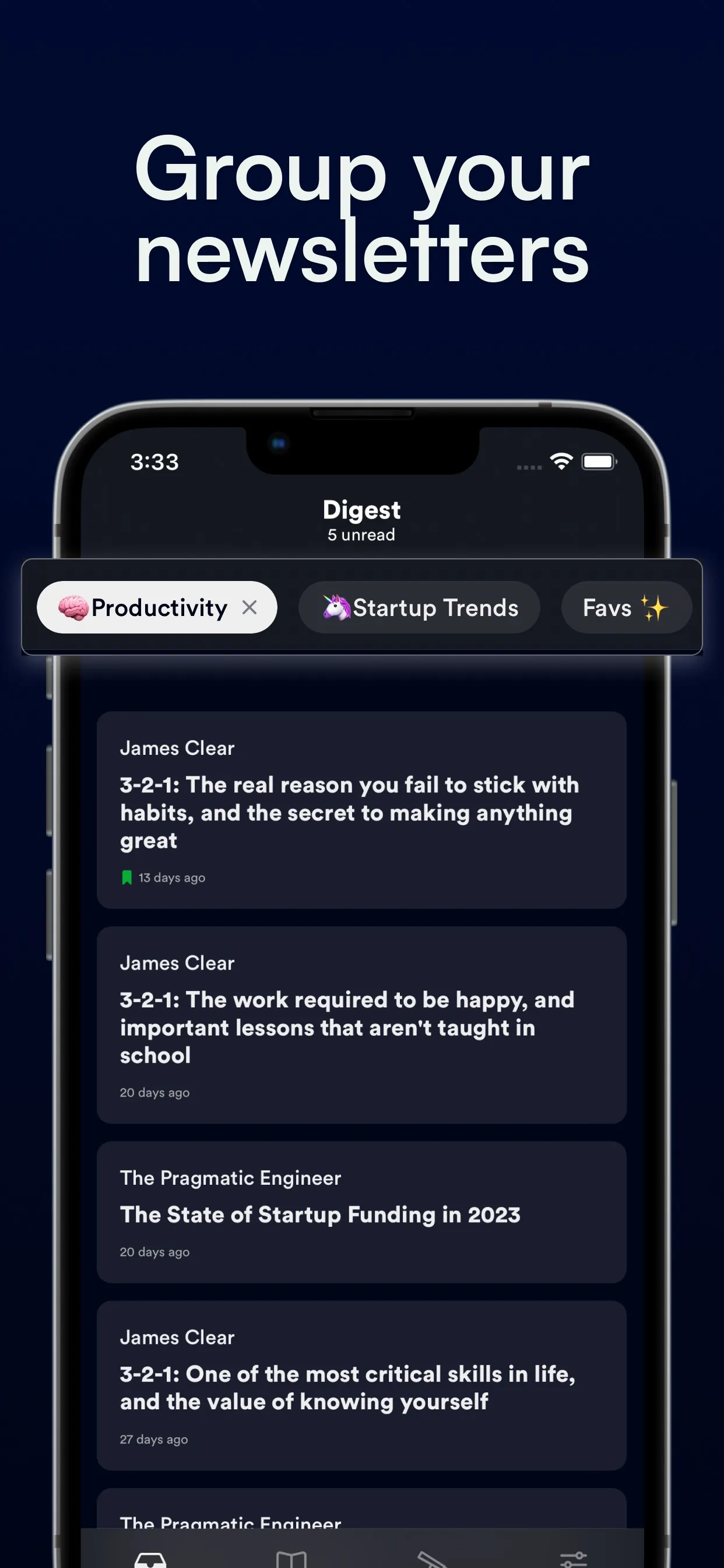 Newsletter Reader by Meco iphone screenshot 6