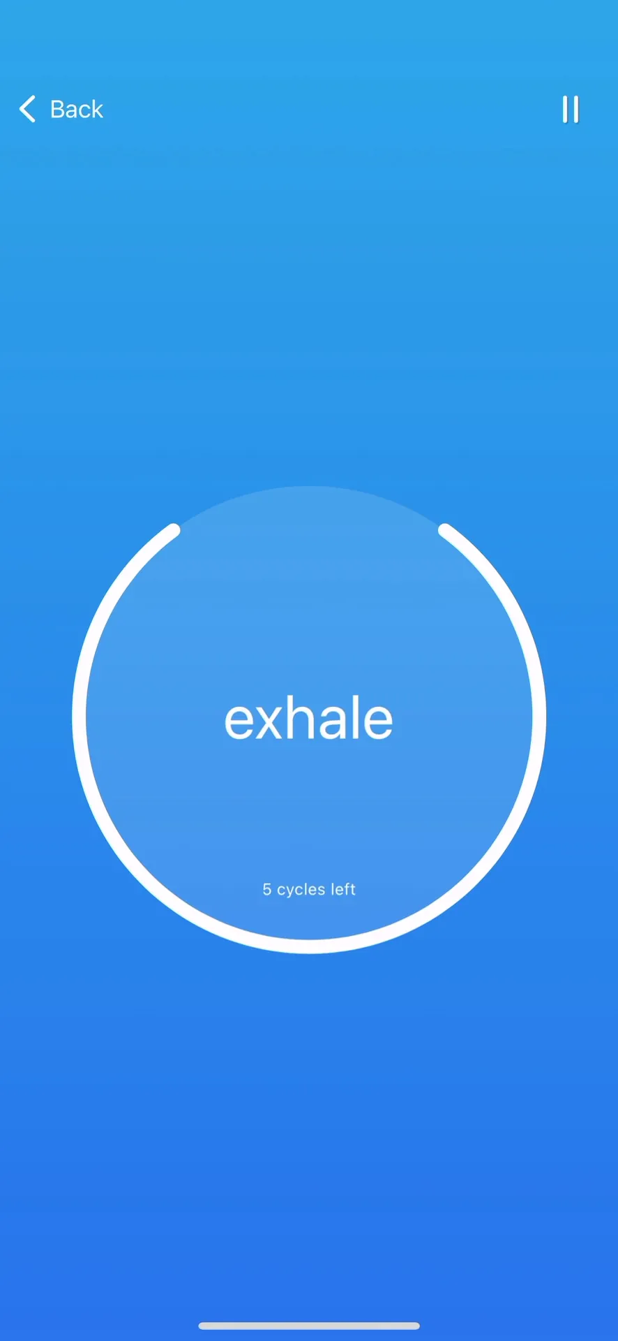 iBreathe – Relax and Breathe iphone screenshot 1