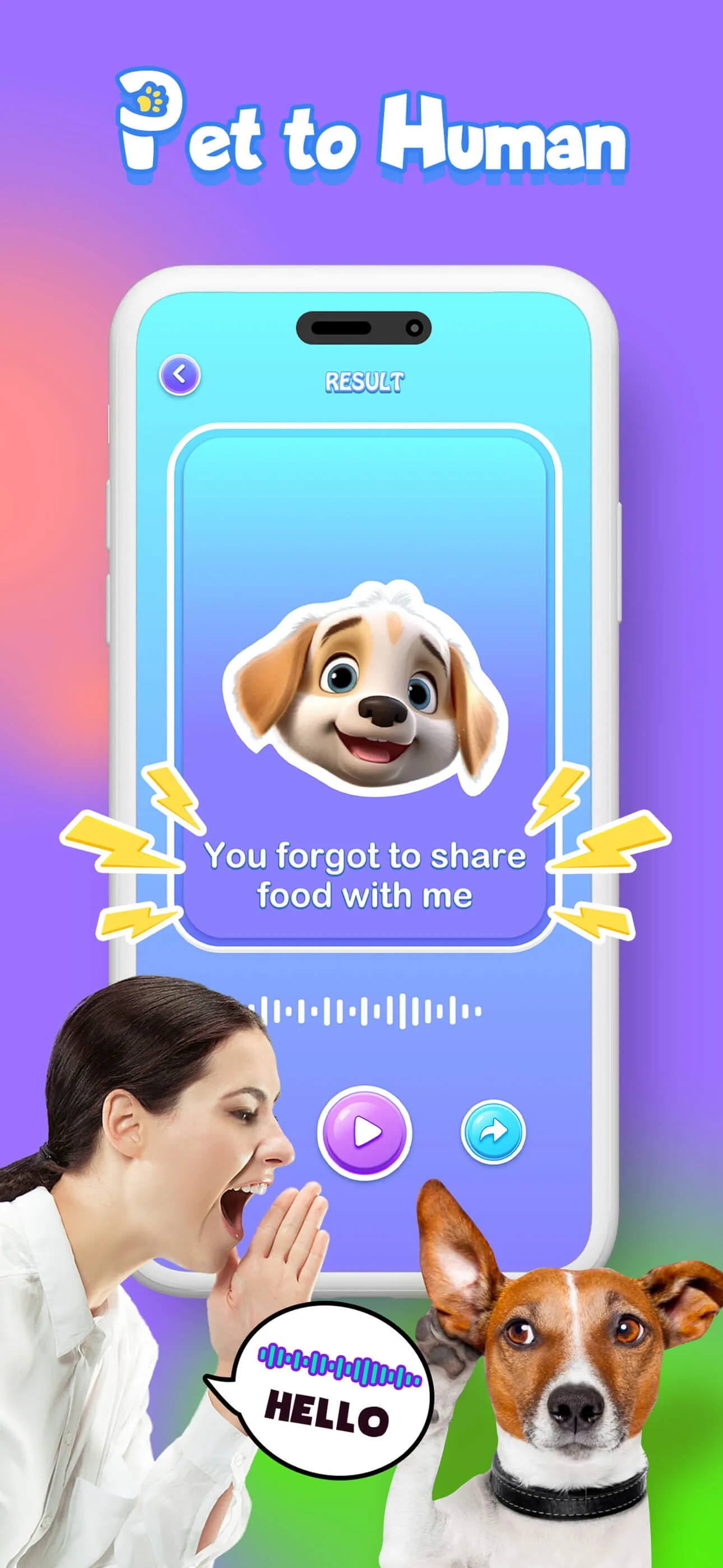 PawsTalk: Pet Translator iphone screenshot 3