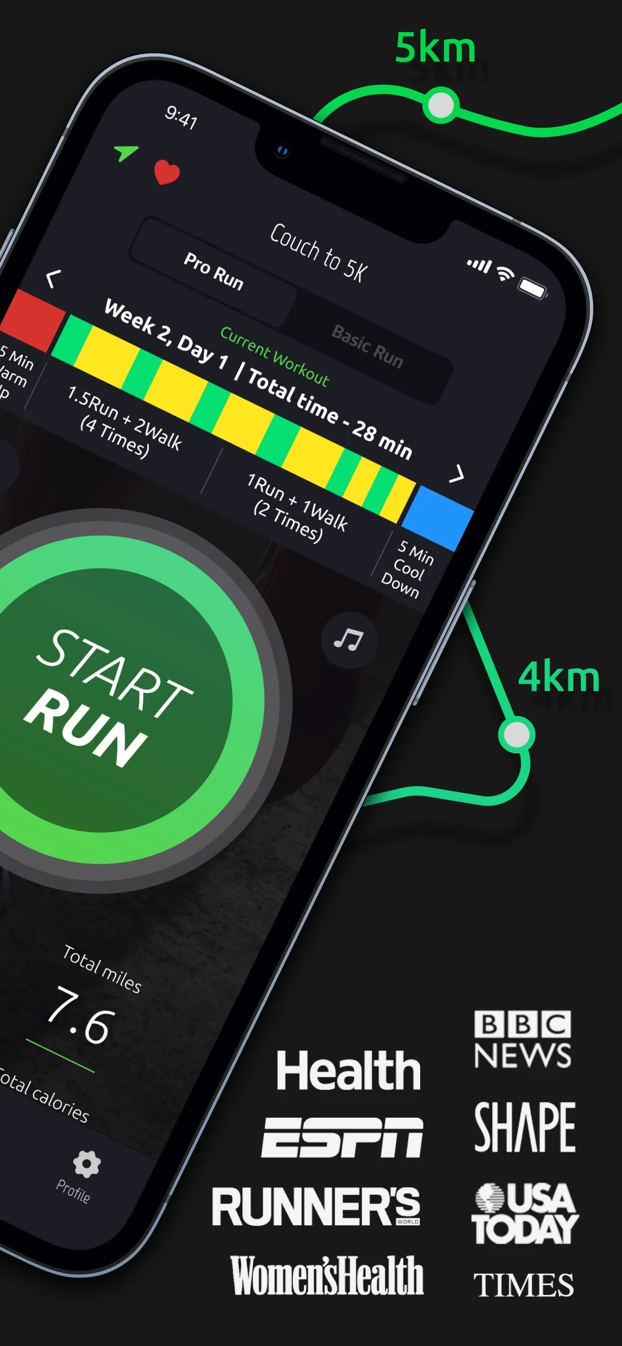 Running Trainer: Tracker&Coach iphone screenshot 3
