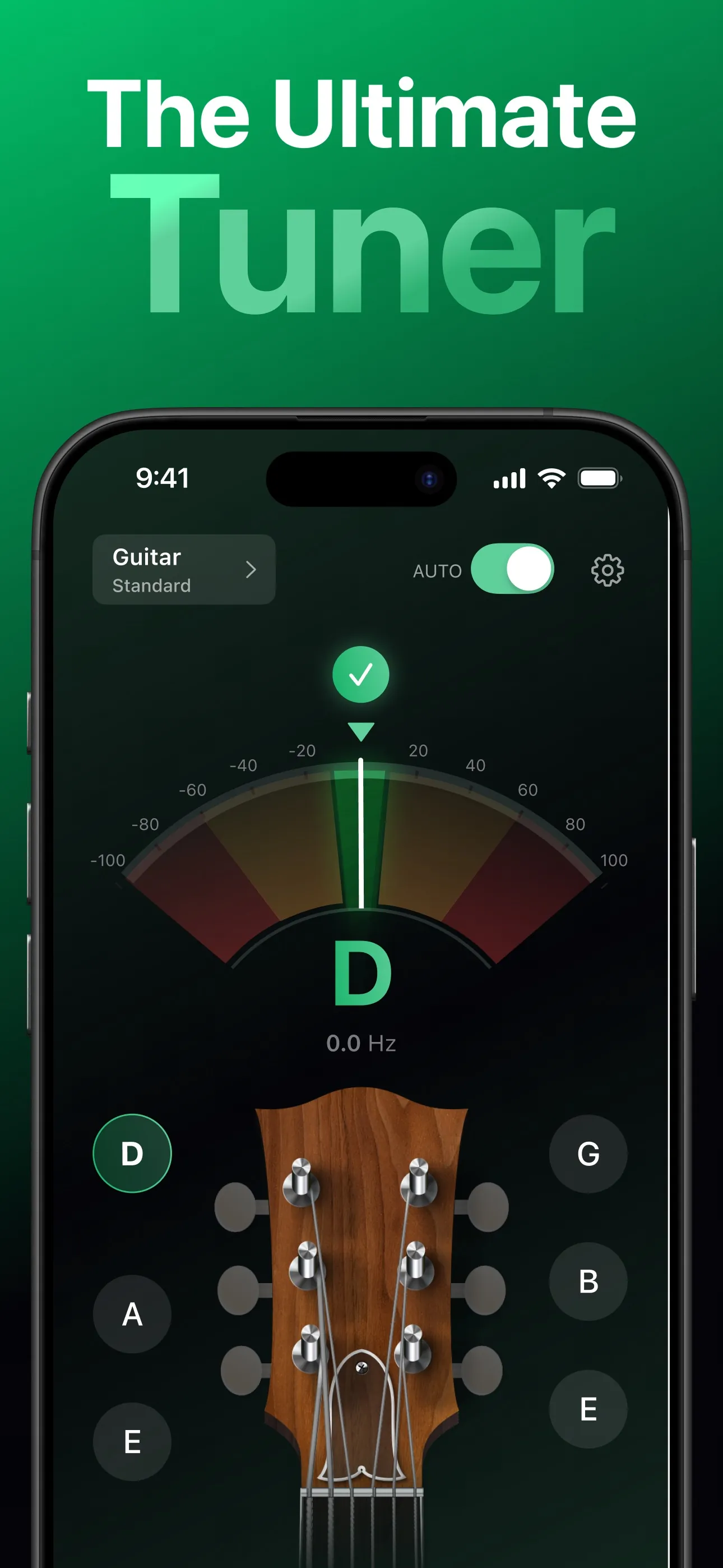 Tuner Pro: Tuning Guitar Tune iphone screenshot 1