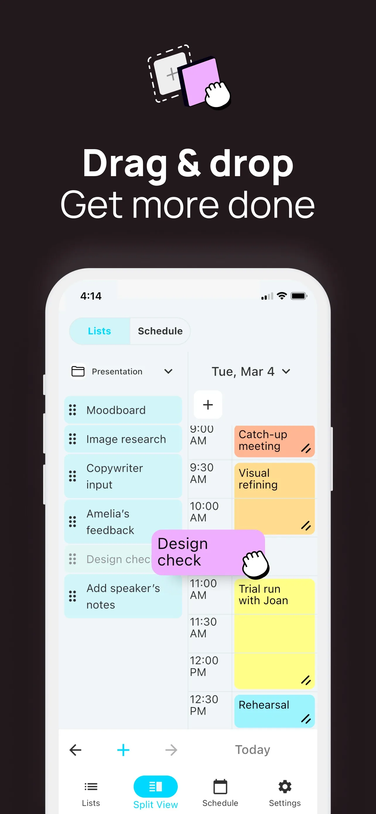 TimeFinder: Time Blocking iphone screenshot 4
