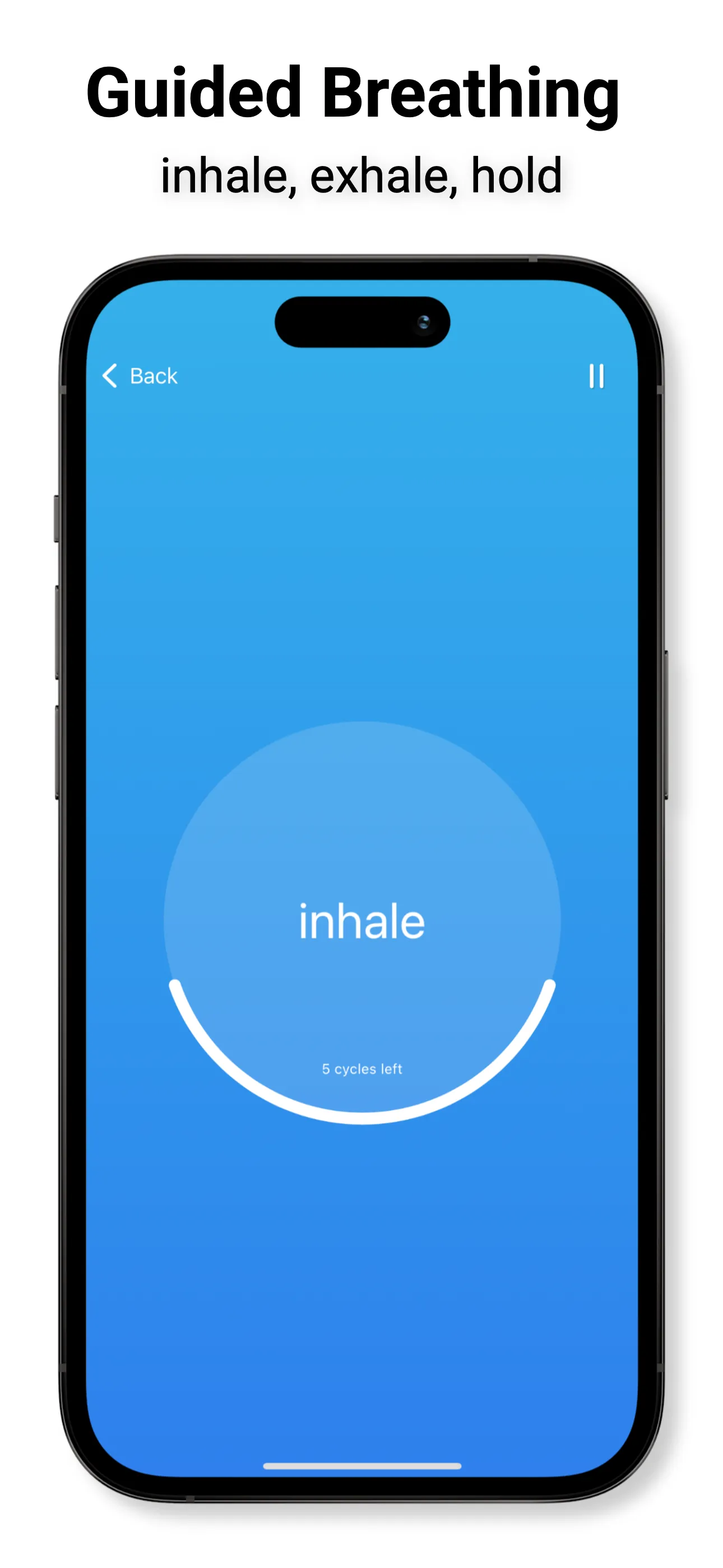 iBreathe – Relax and Breathe iphone screenshot 2
