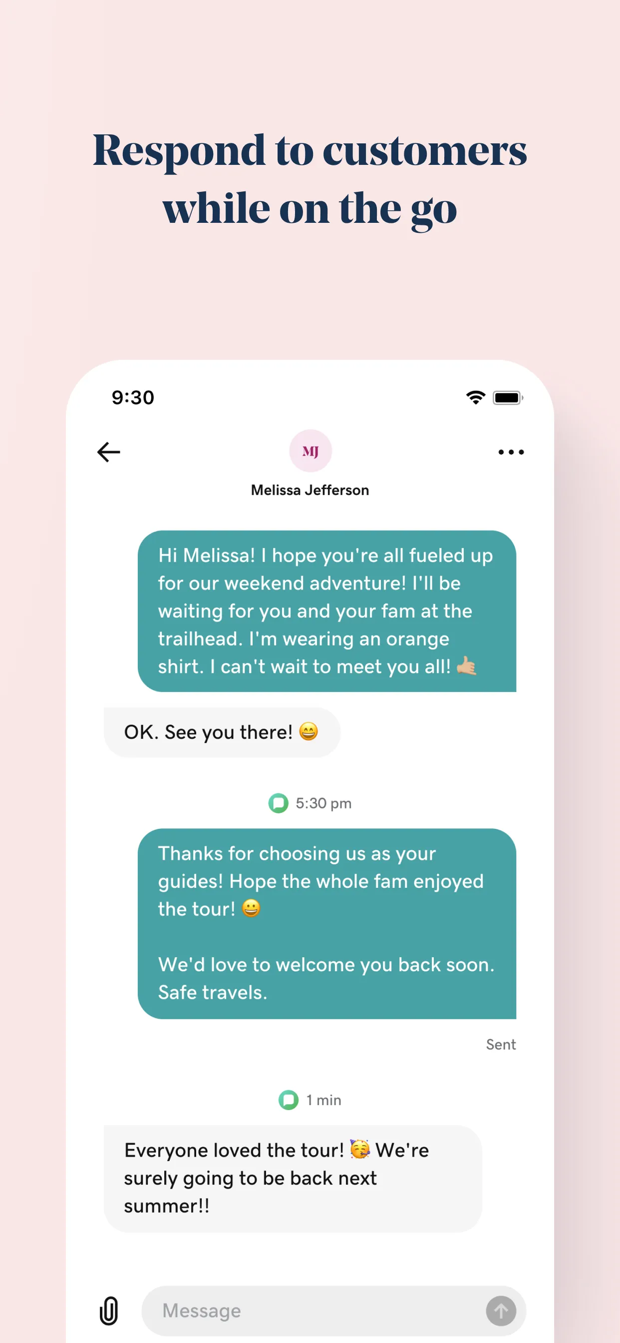 GoDaddy Conversations - Inbox iphone screenshot 7