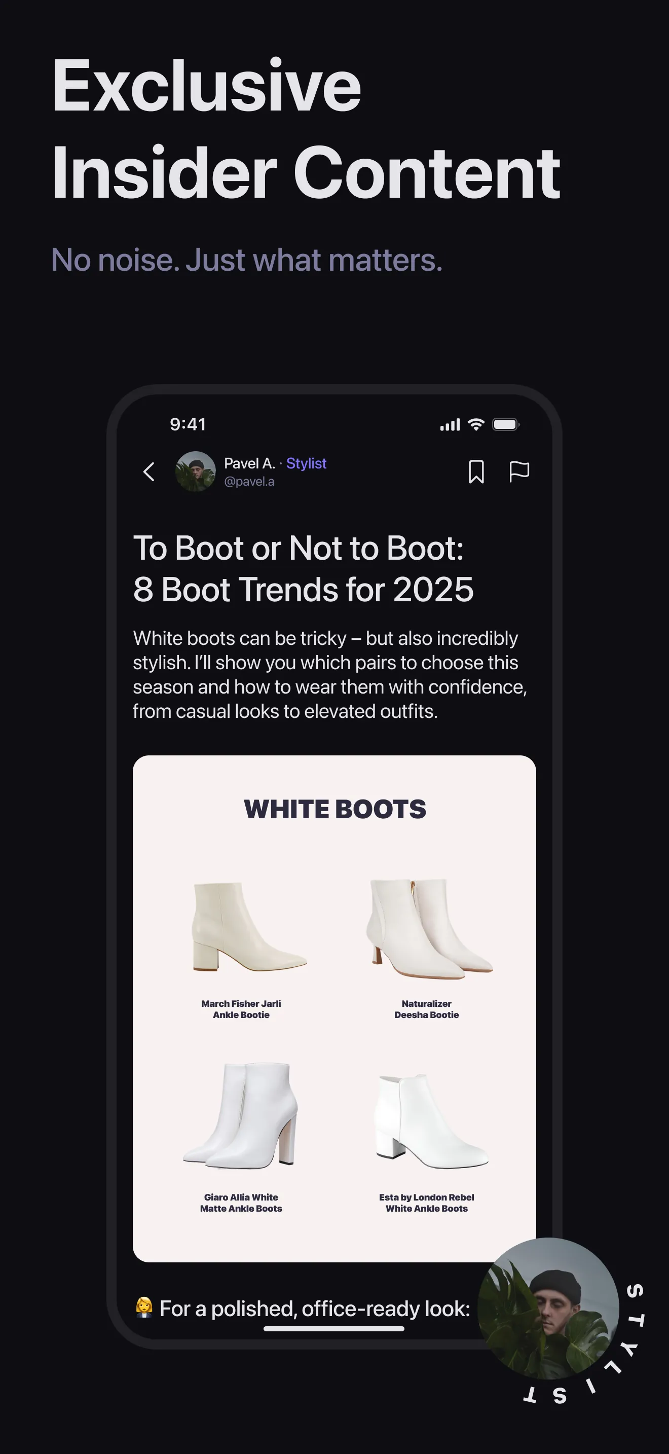 Zhoosh: Personal Style Advisor iphone screenshot 5