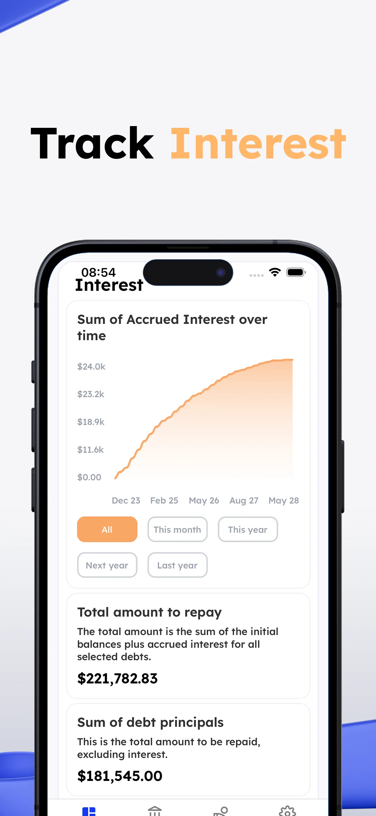 Monnelia - Debt Payoff Planner iphone screenshot 3