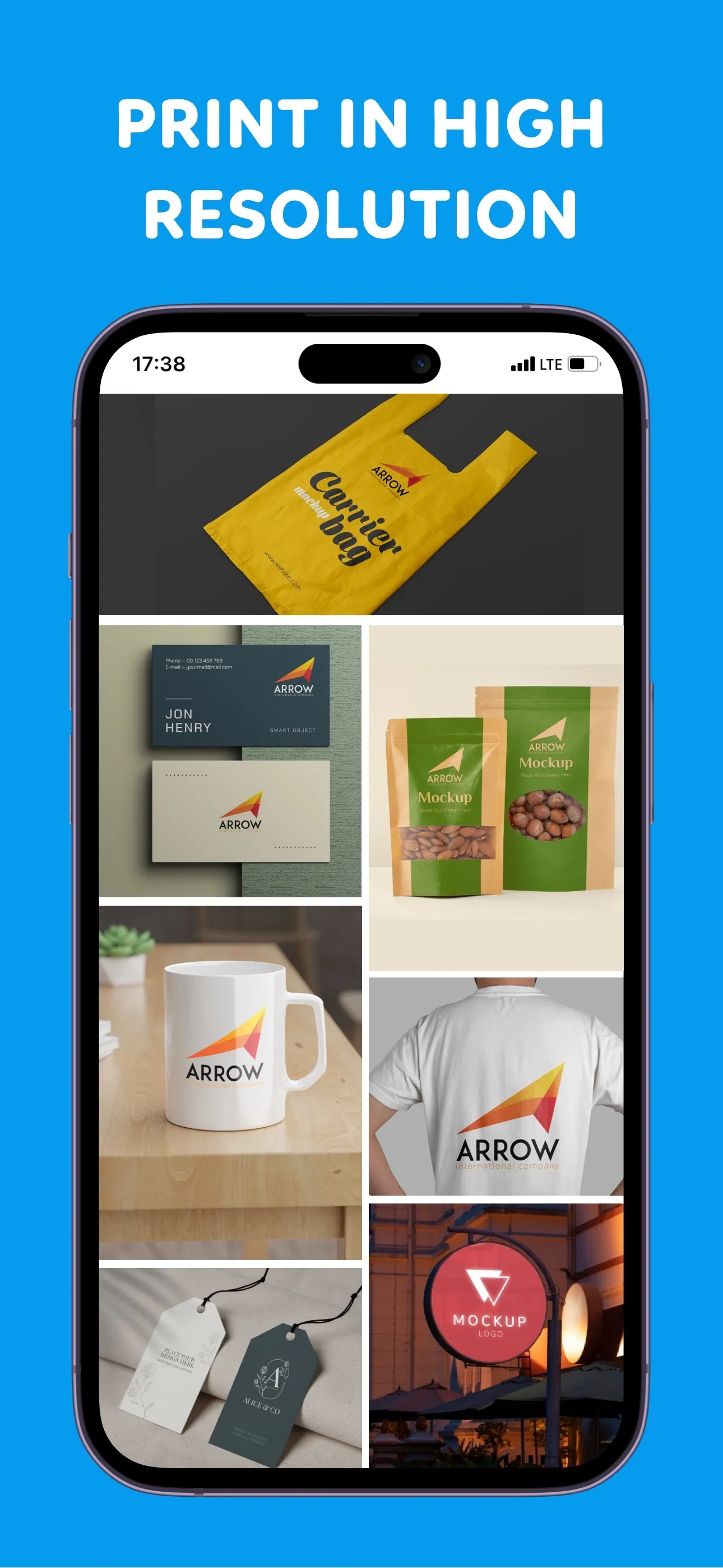 Ai logo maker & graphic design iphone screenshot 11