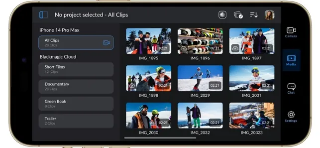 Blackmagic Camera iphone screenshot 6