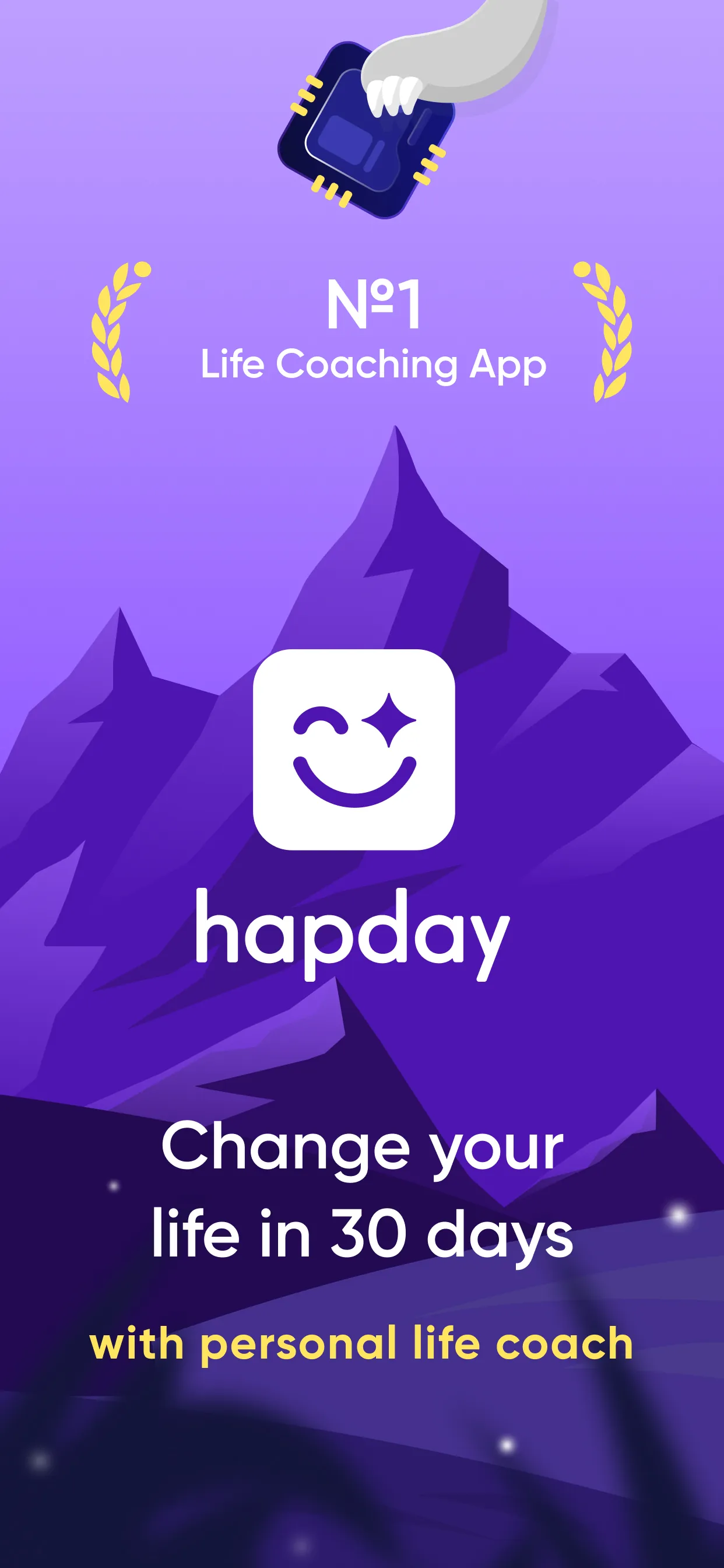 HAPDAY: AI Life Coach iphone screenshot 1