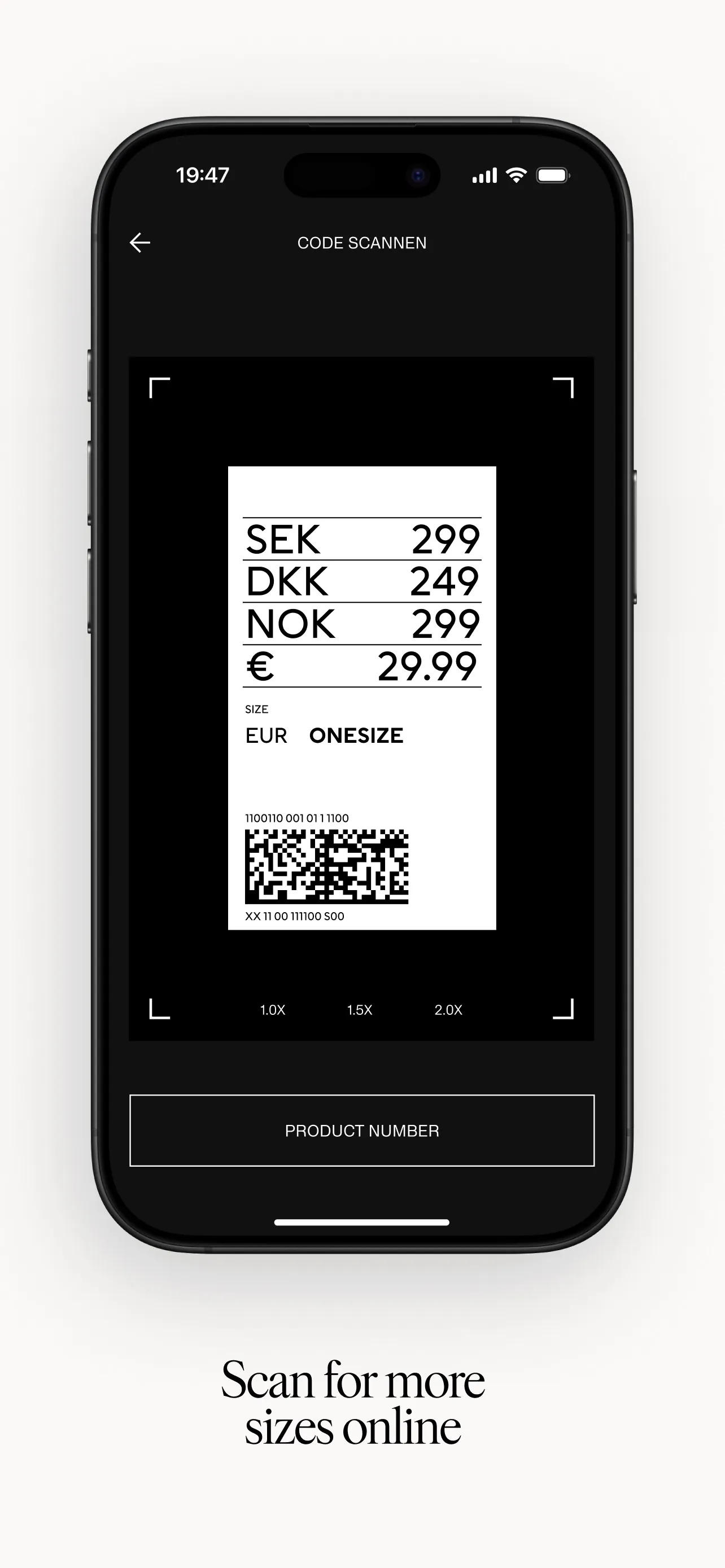 H&M iphone screenshot 9