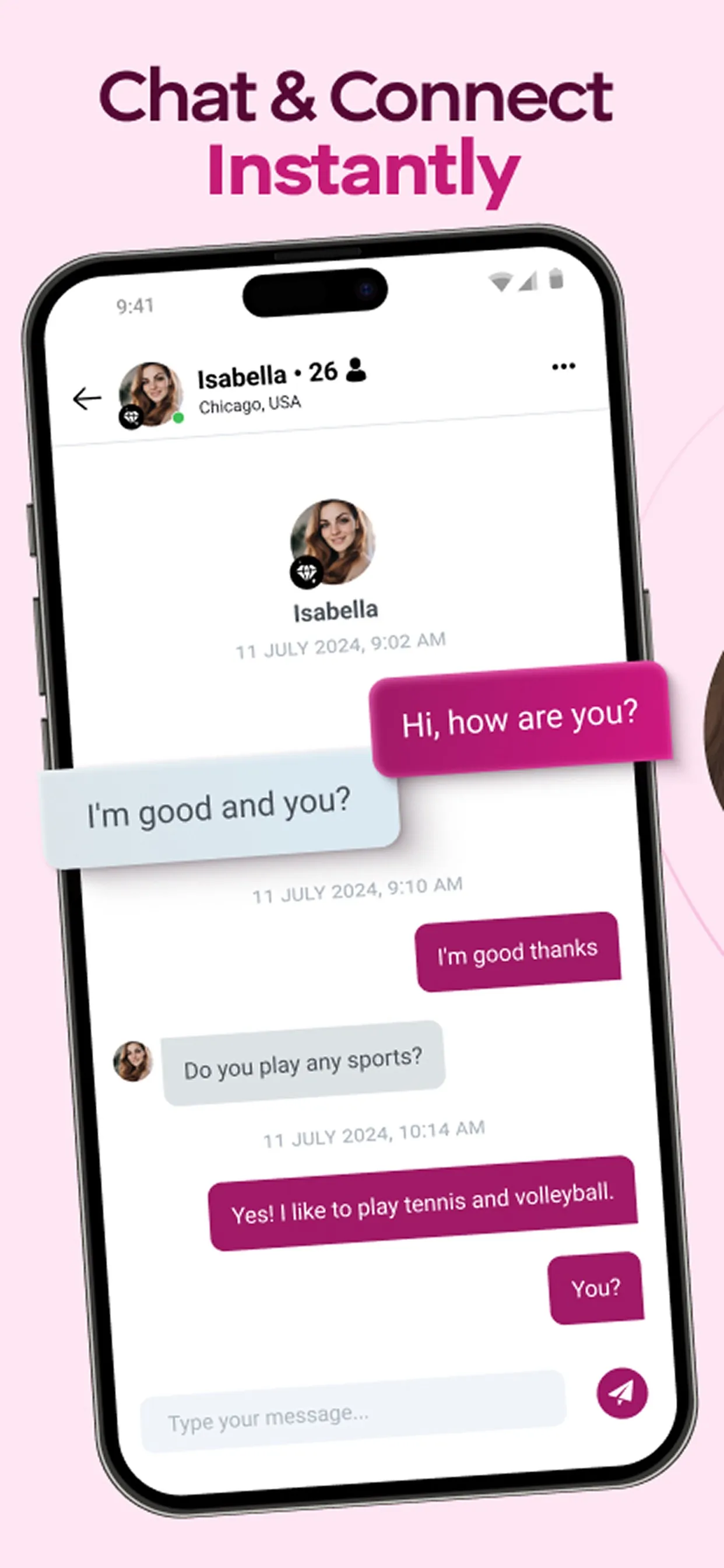 PinkCupid: Lesbian Dating App iphone screenshot 4