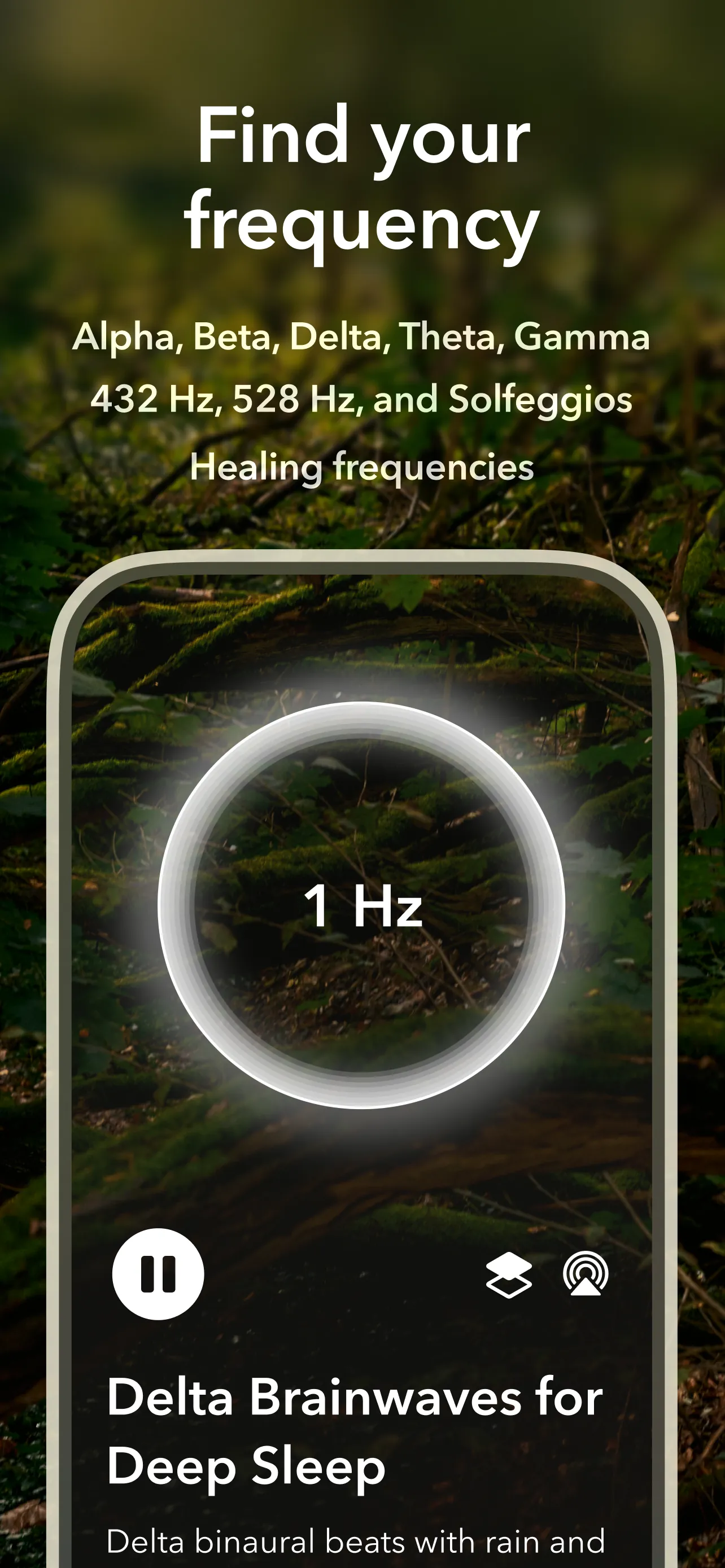 Moongate: Binaural Beats iphone screenshot 2