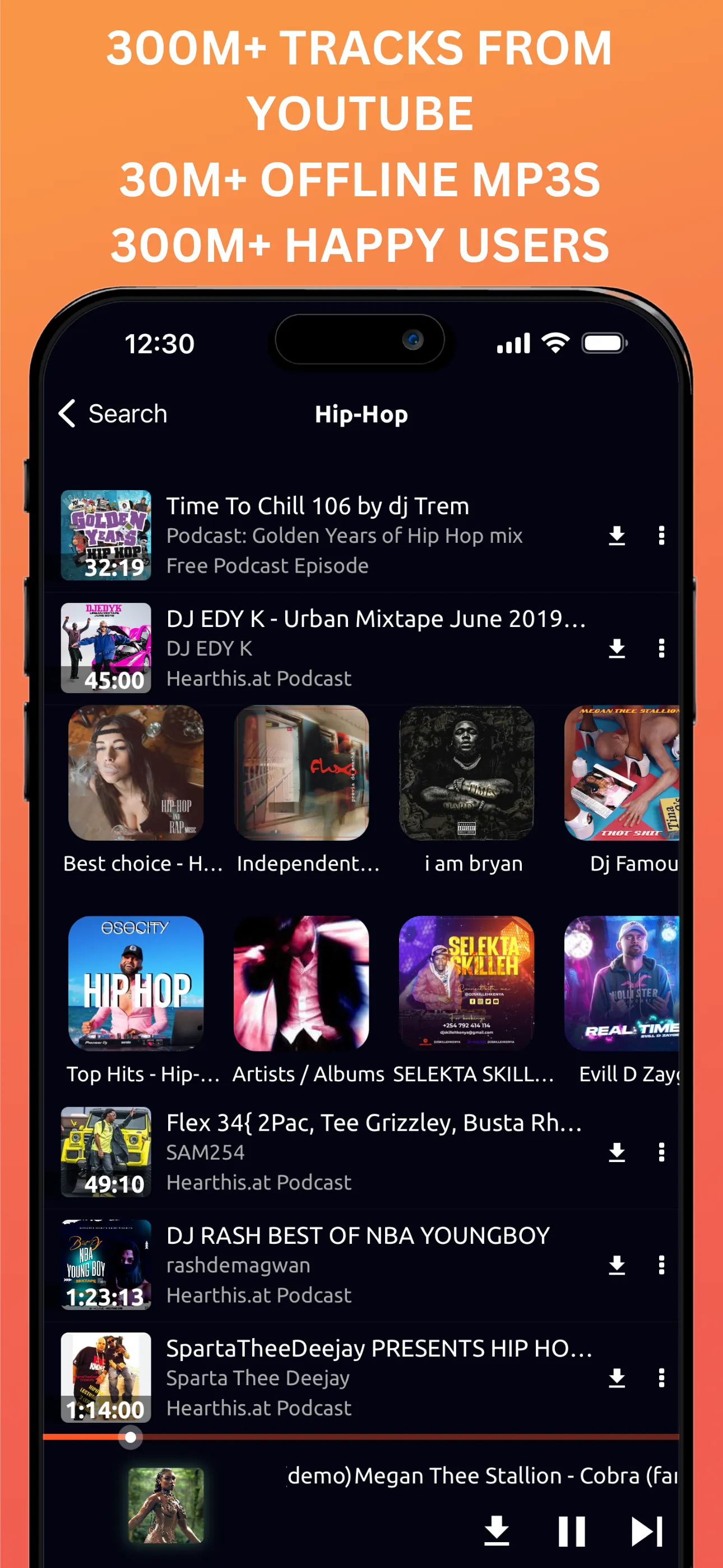 Music Downloader / MP3 Player iphone screenshot 10