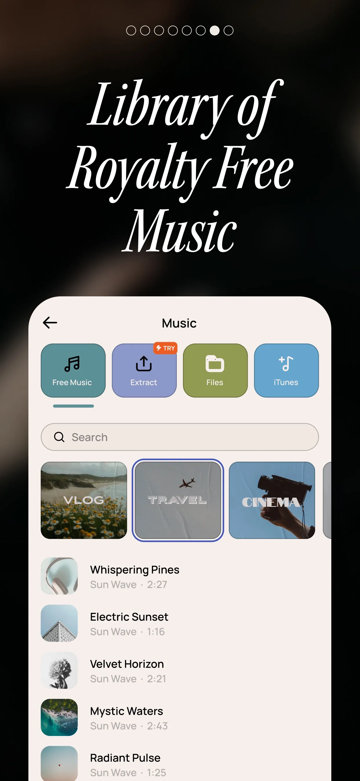 Templify・AI Reels Video Editor iphone screenshot 8