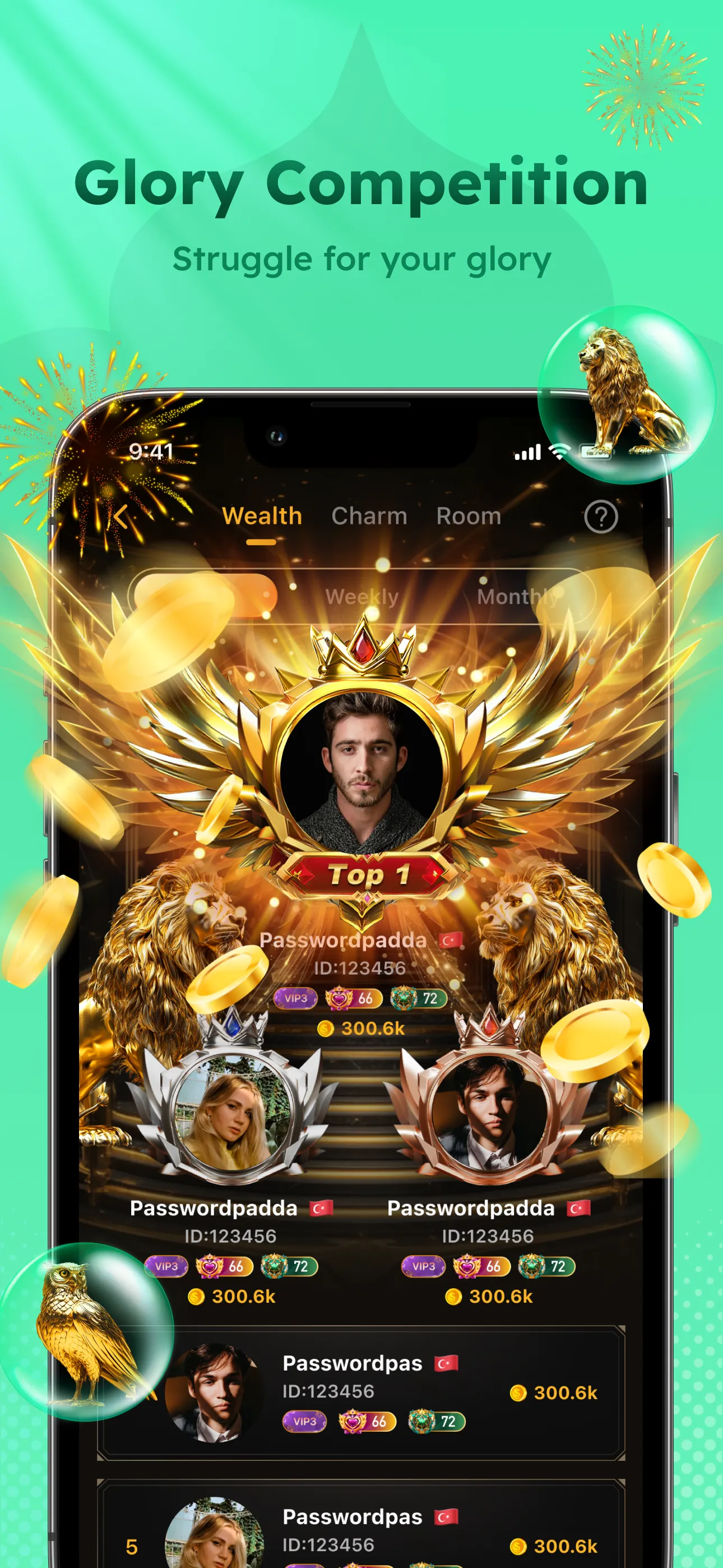 Dana-Group Voice Chat Rooms iphone screenshot 2