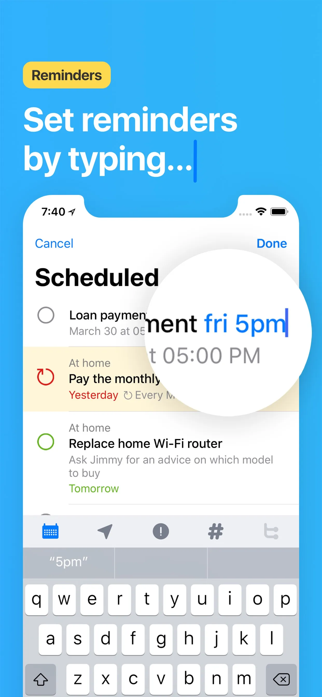 Pocket Lists iphone screenshot 5