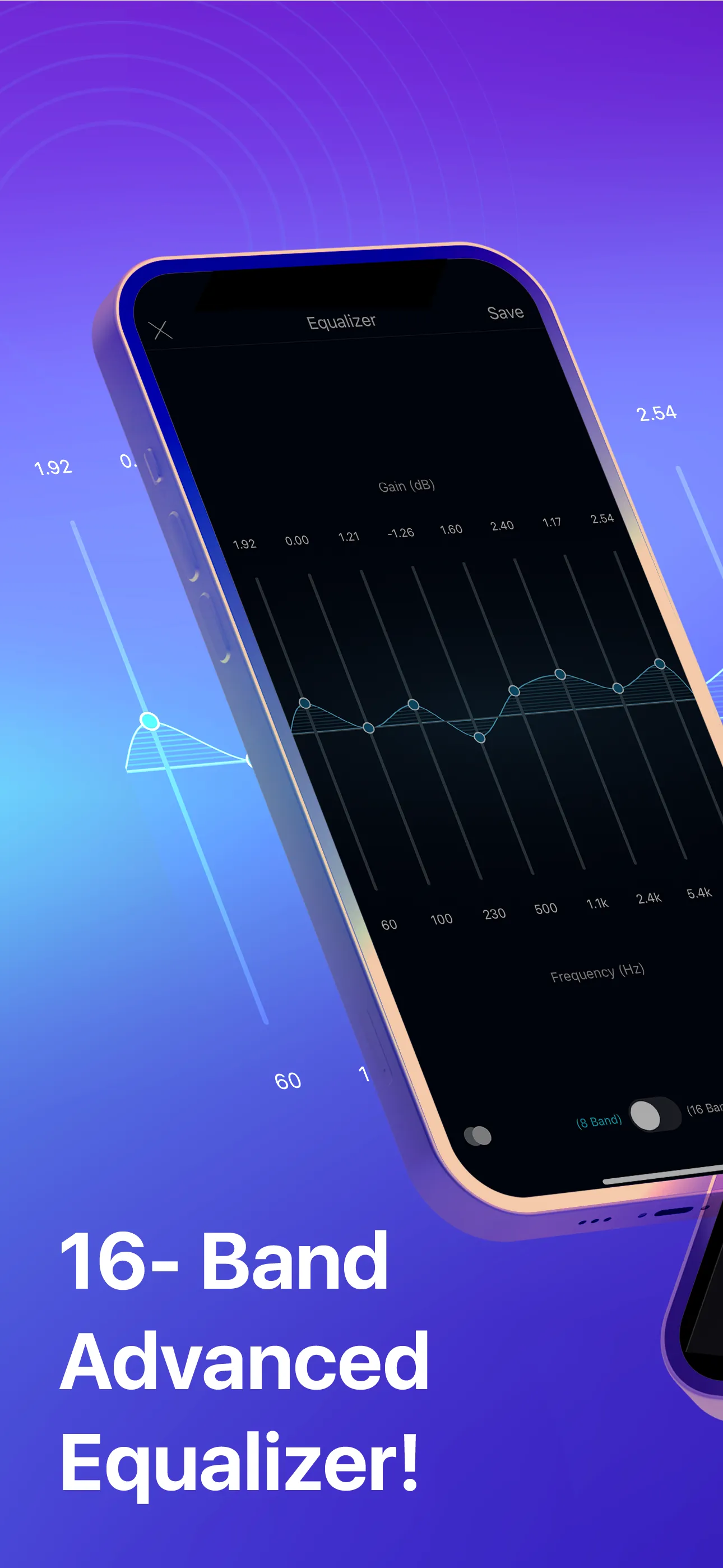 Boom: Bass Booster & Equalizer iphone screenshot 2