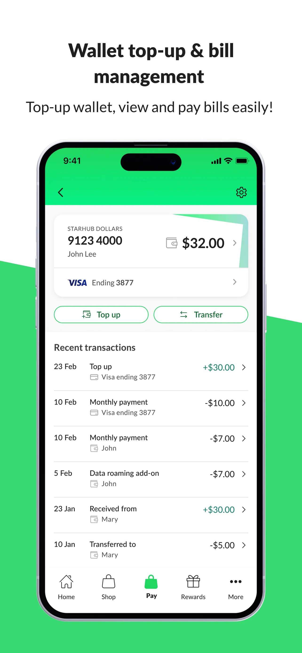 StarHub App iphone screenshot 3