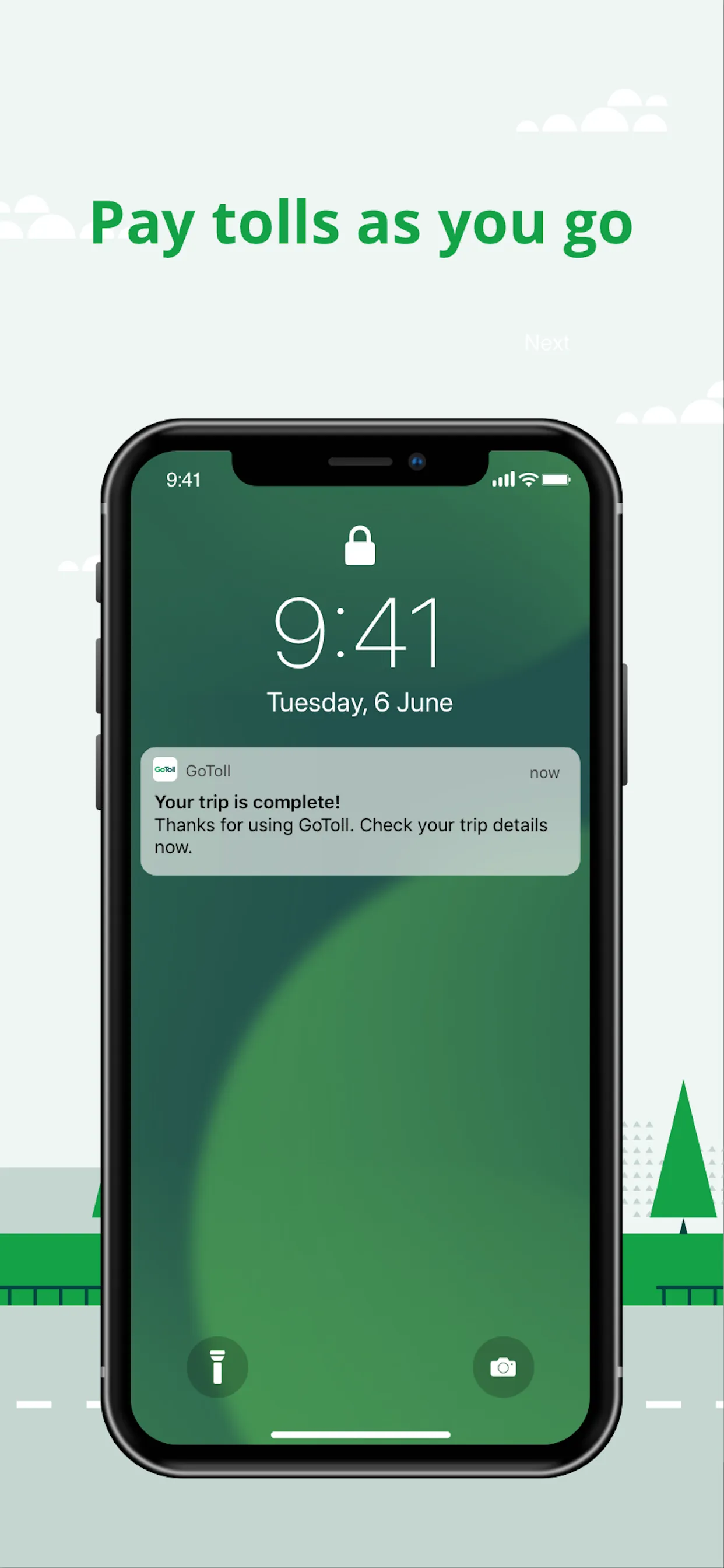GoToll: Pay tolls as you go iphone screenshot 3