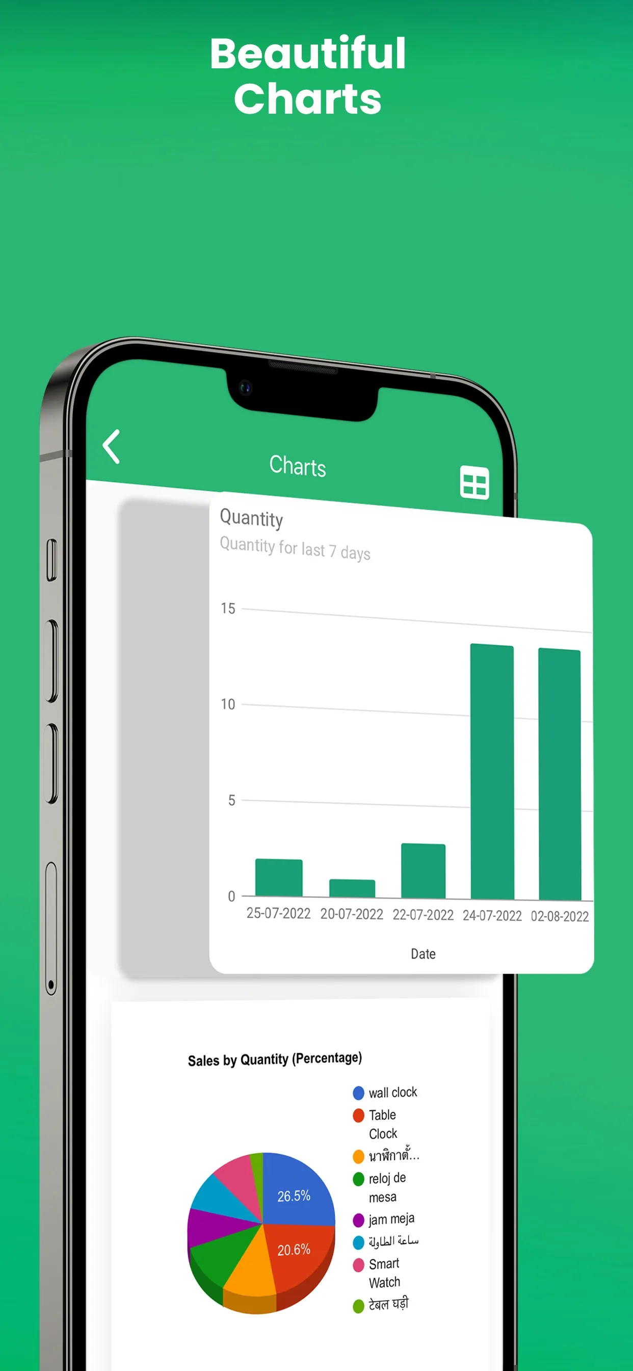Daily Sales Record - POS, CRM iphone screenshot 8