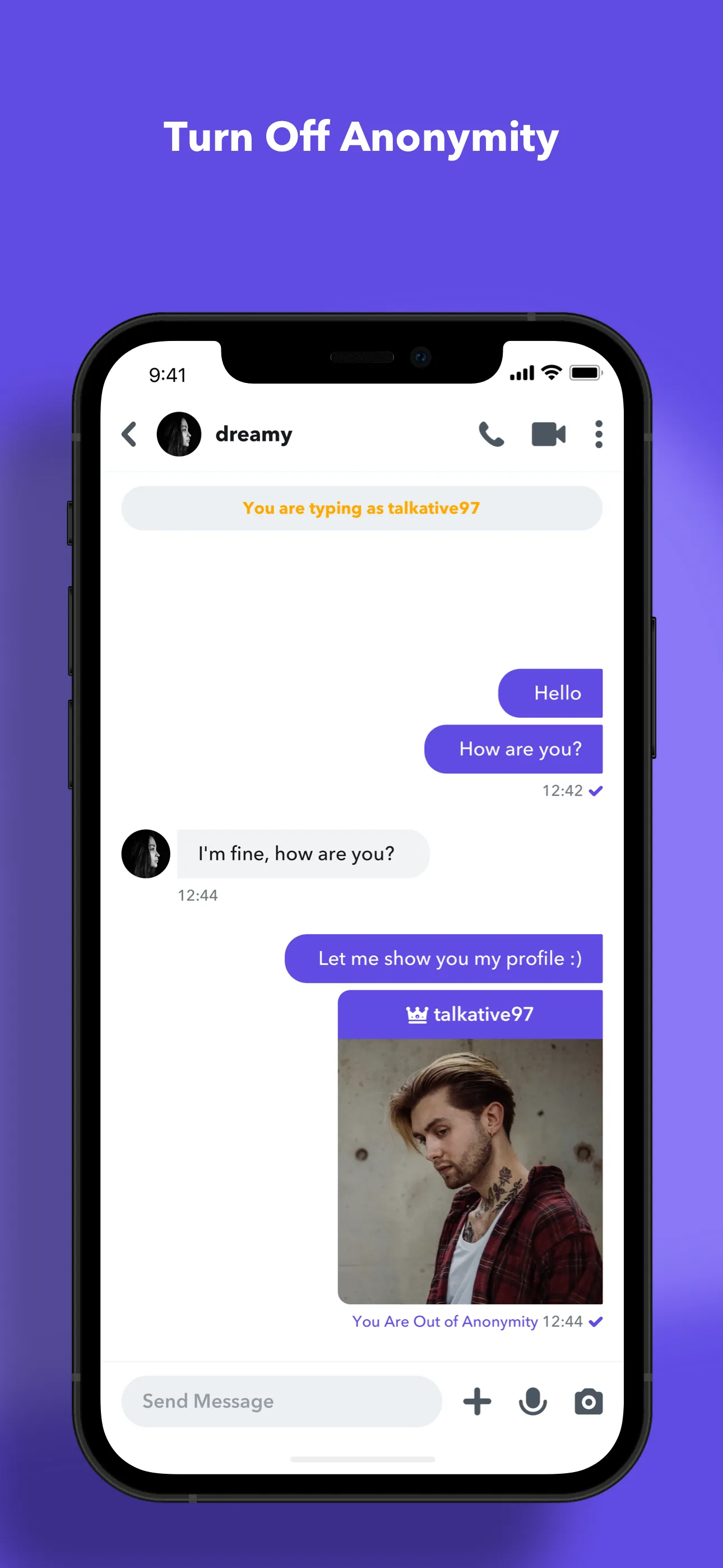 Anonymous Chat & Fun iphone screenshot 6