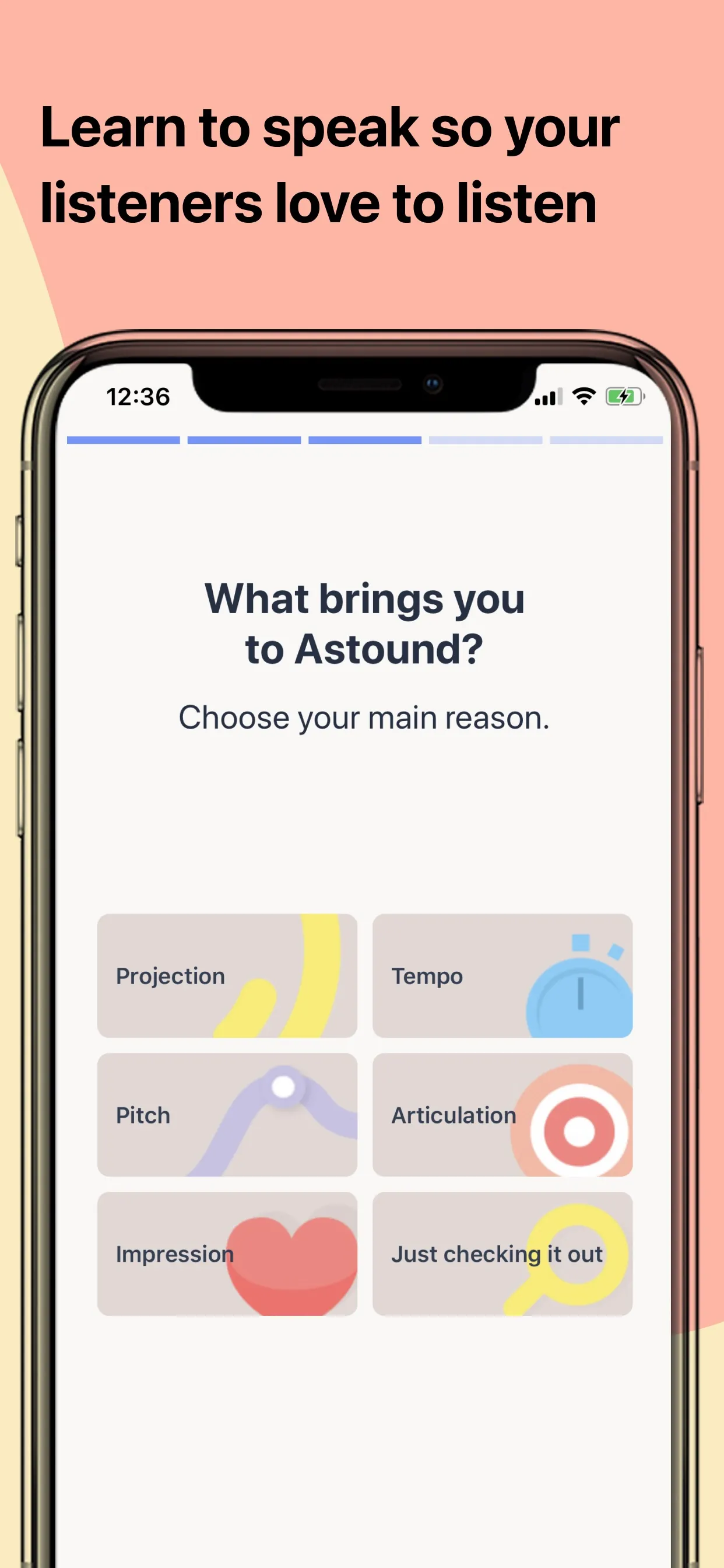 Astound - Voice & Speech Coach iphone screenshot 3