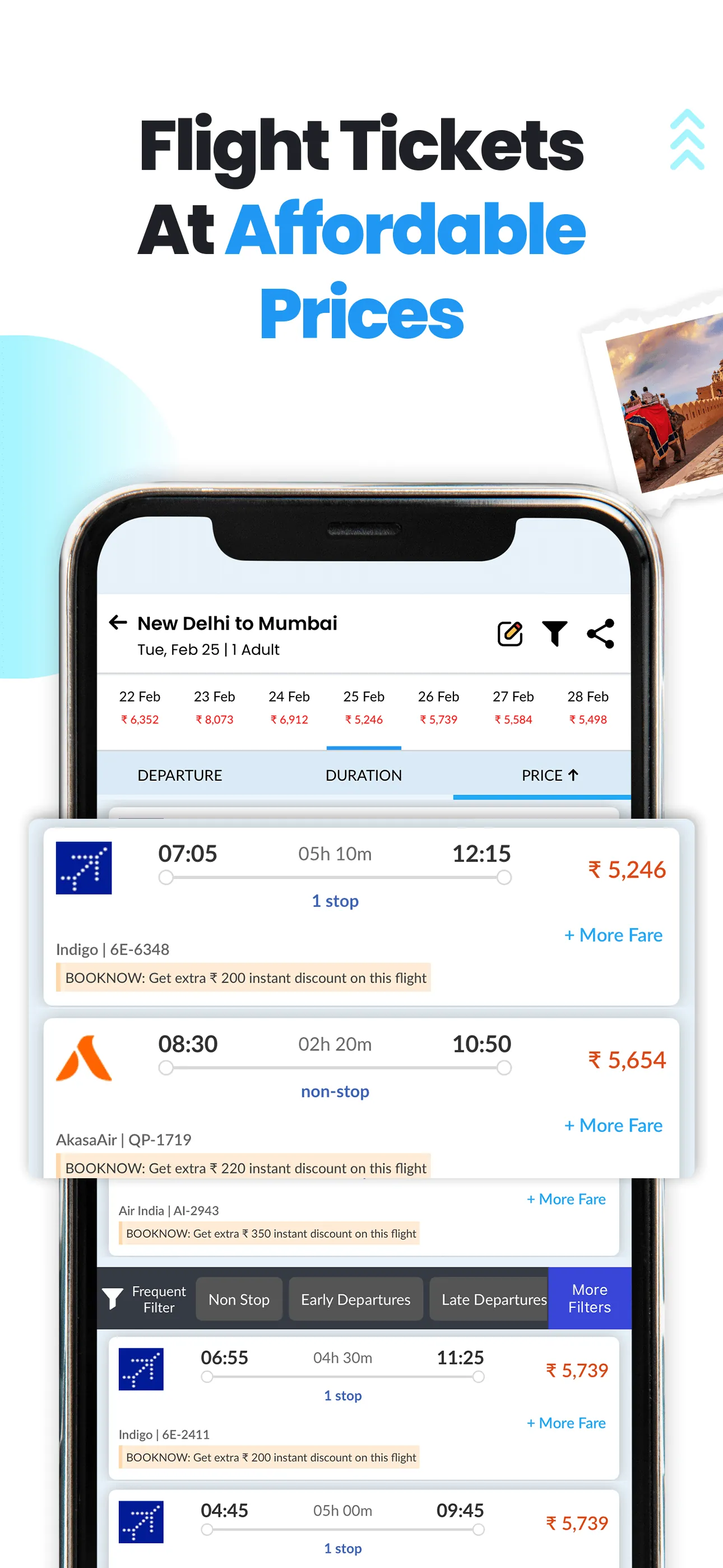EaseMyTrip Flight, Hotel, Bus iphone screenshot 2