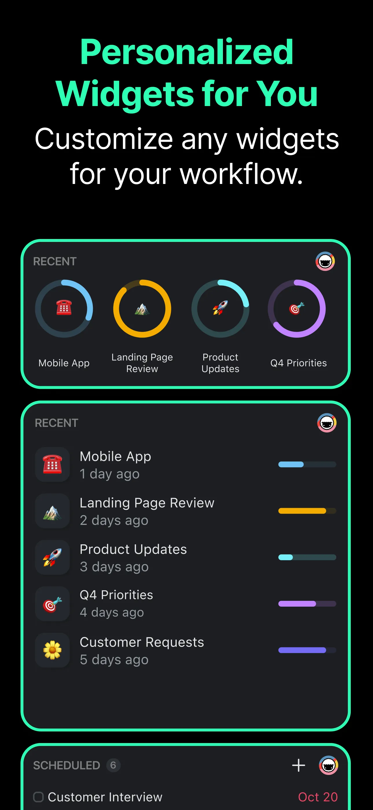 Taskade - AI Agents, Chat Bots iphone screenshot 7
