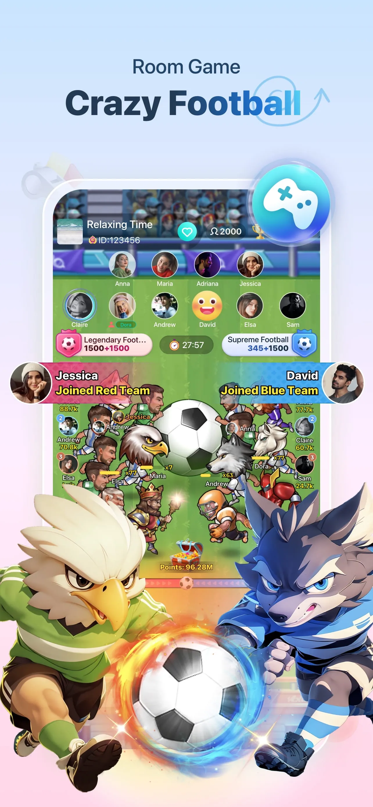 Yalla - Group Voice Chat Rooms iphone screenshot 1