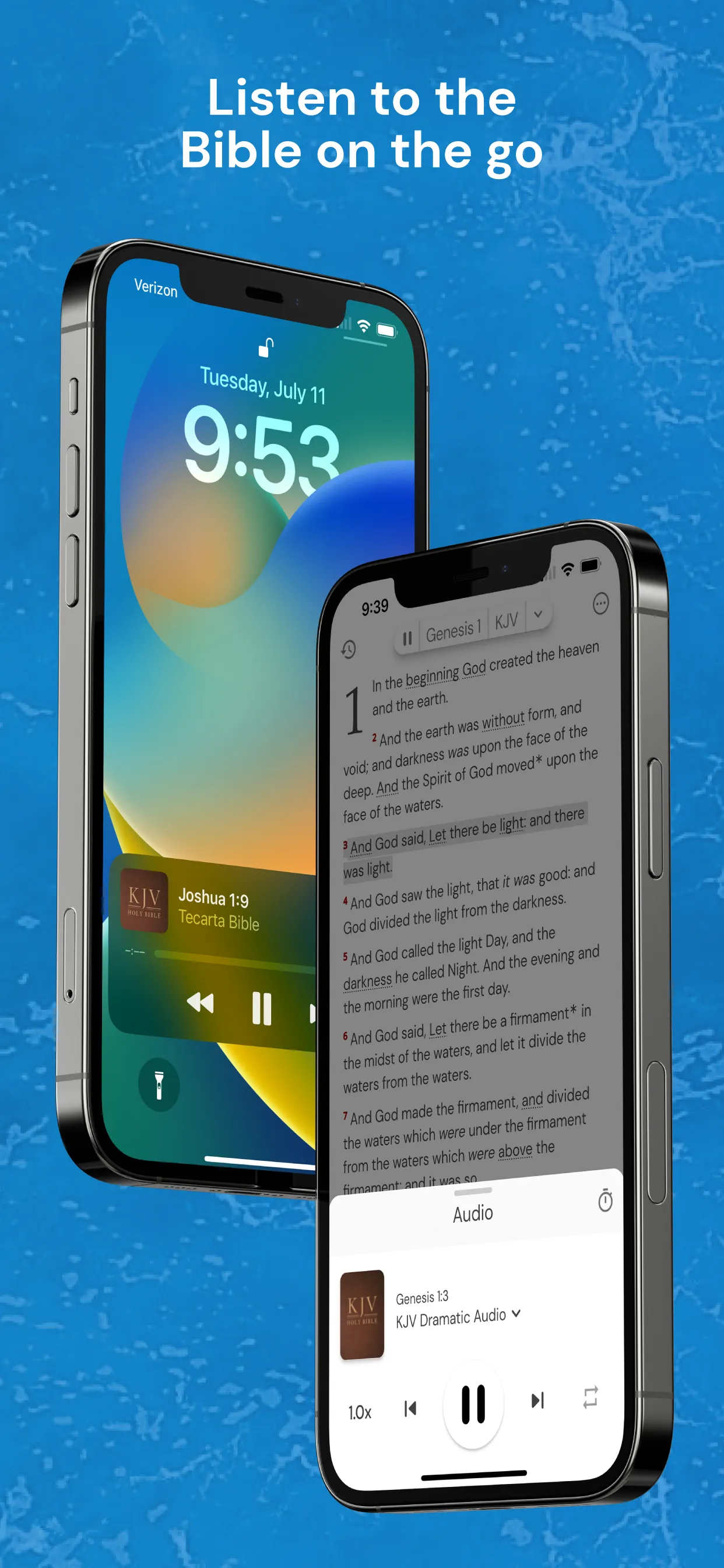 Holy Bible King James + Audio iphone screenshot 4