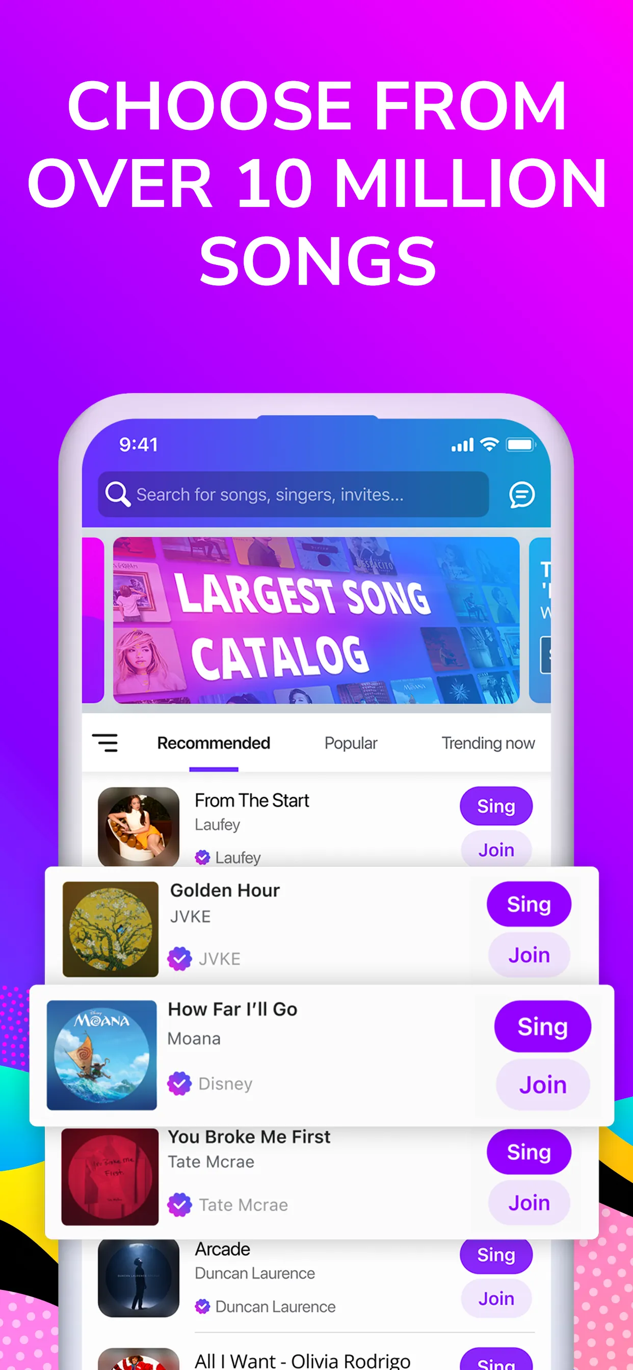 Smule: Sing Songs & Make Music iphone screenshot 2