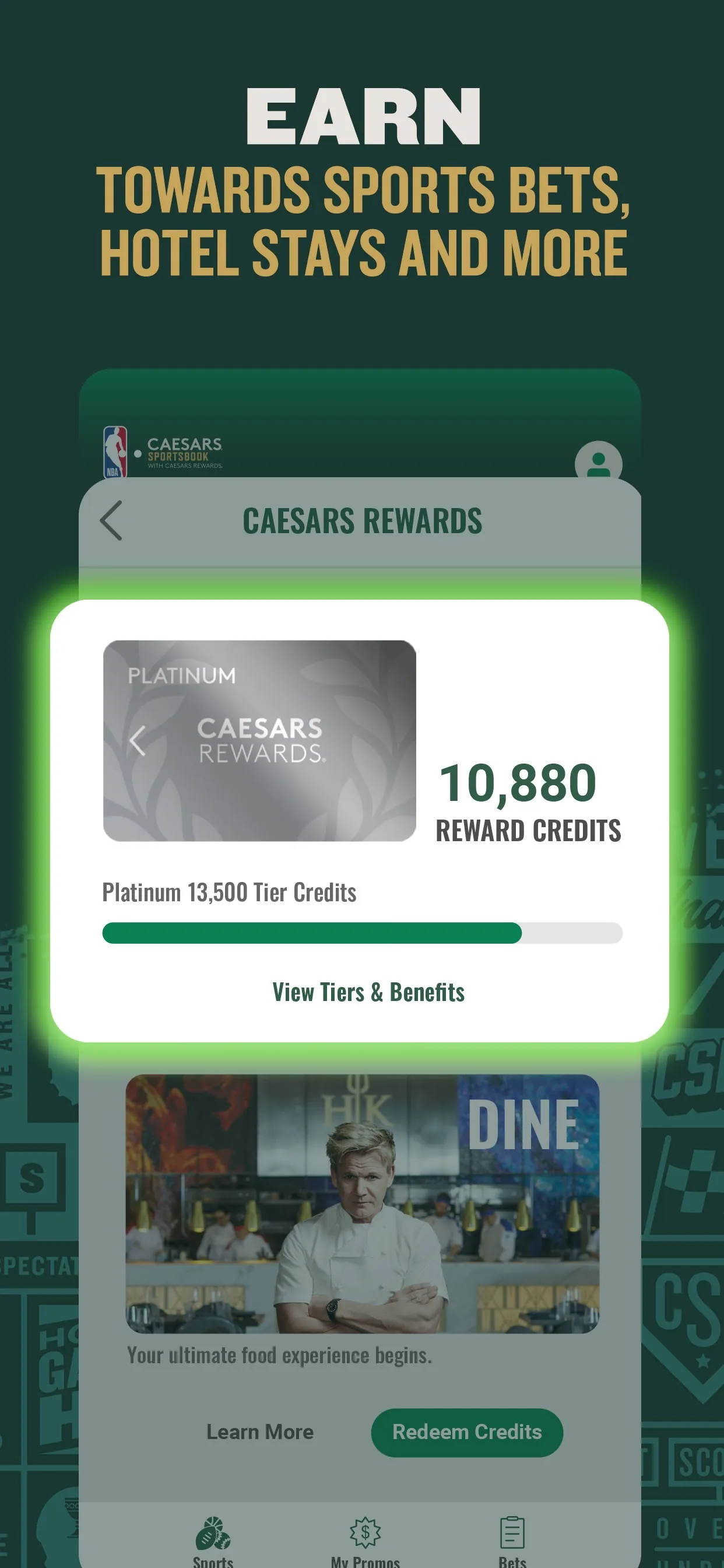 Caesars Sportsbook iphone screenshot 4