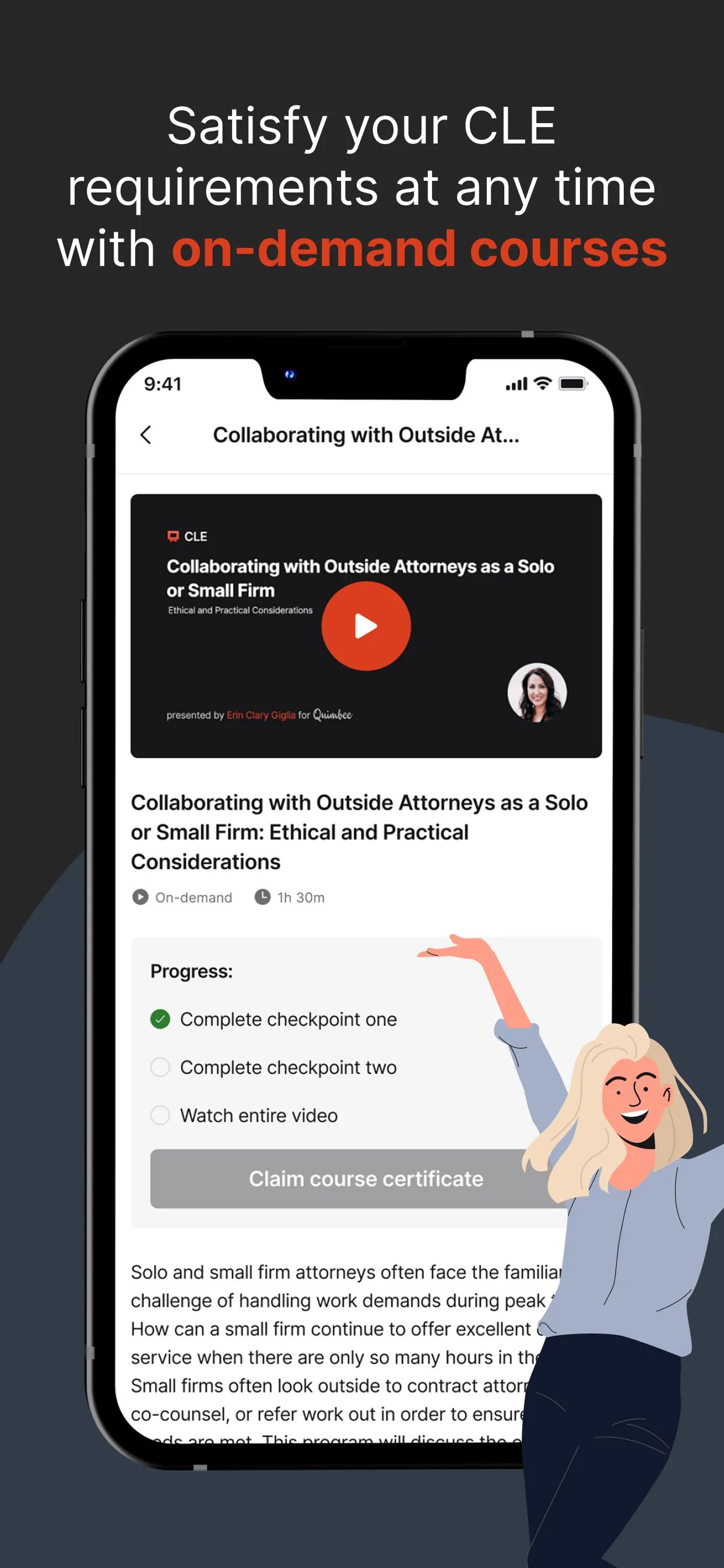 Quimbee iphone screenshot 5