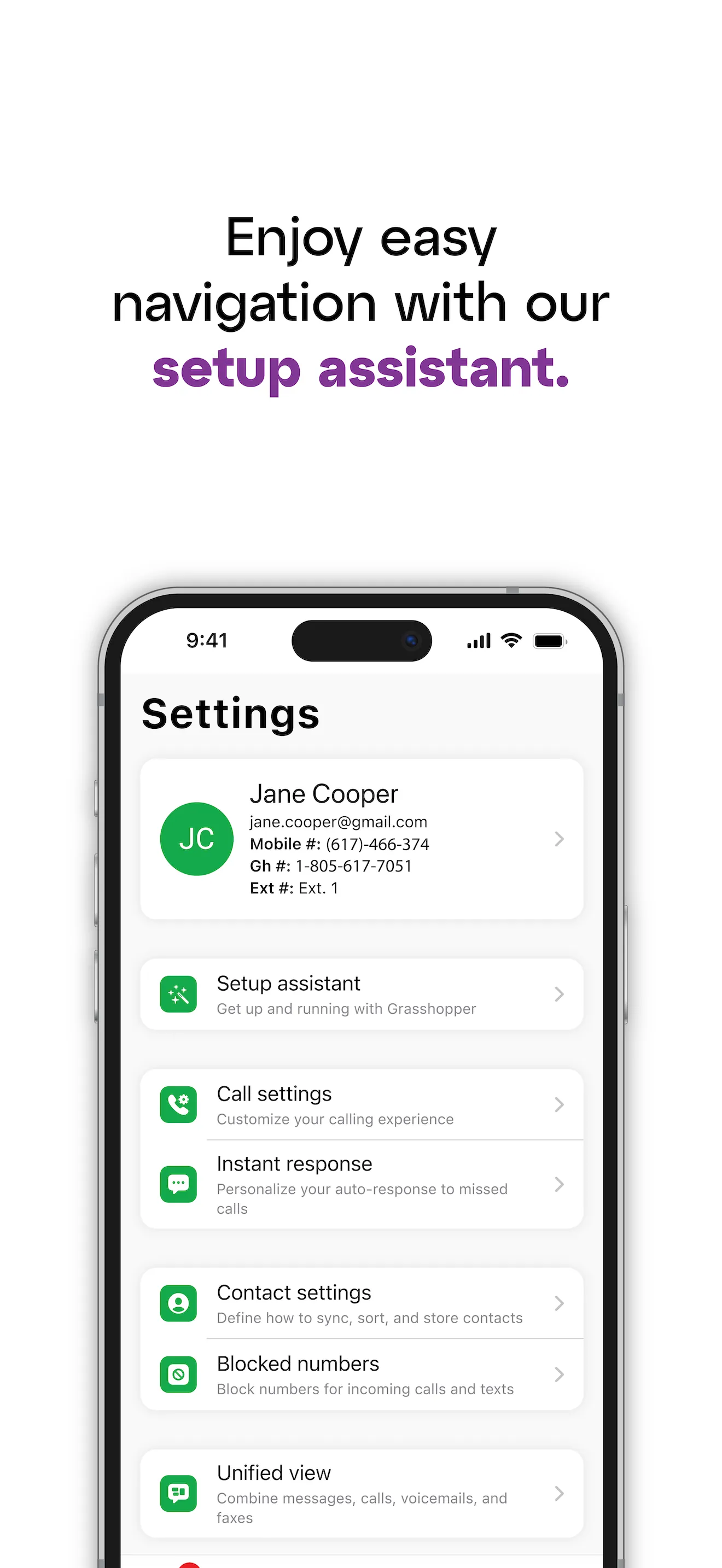 Grasshopper iphone screenshot 3