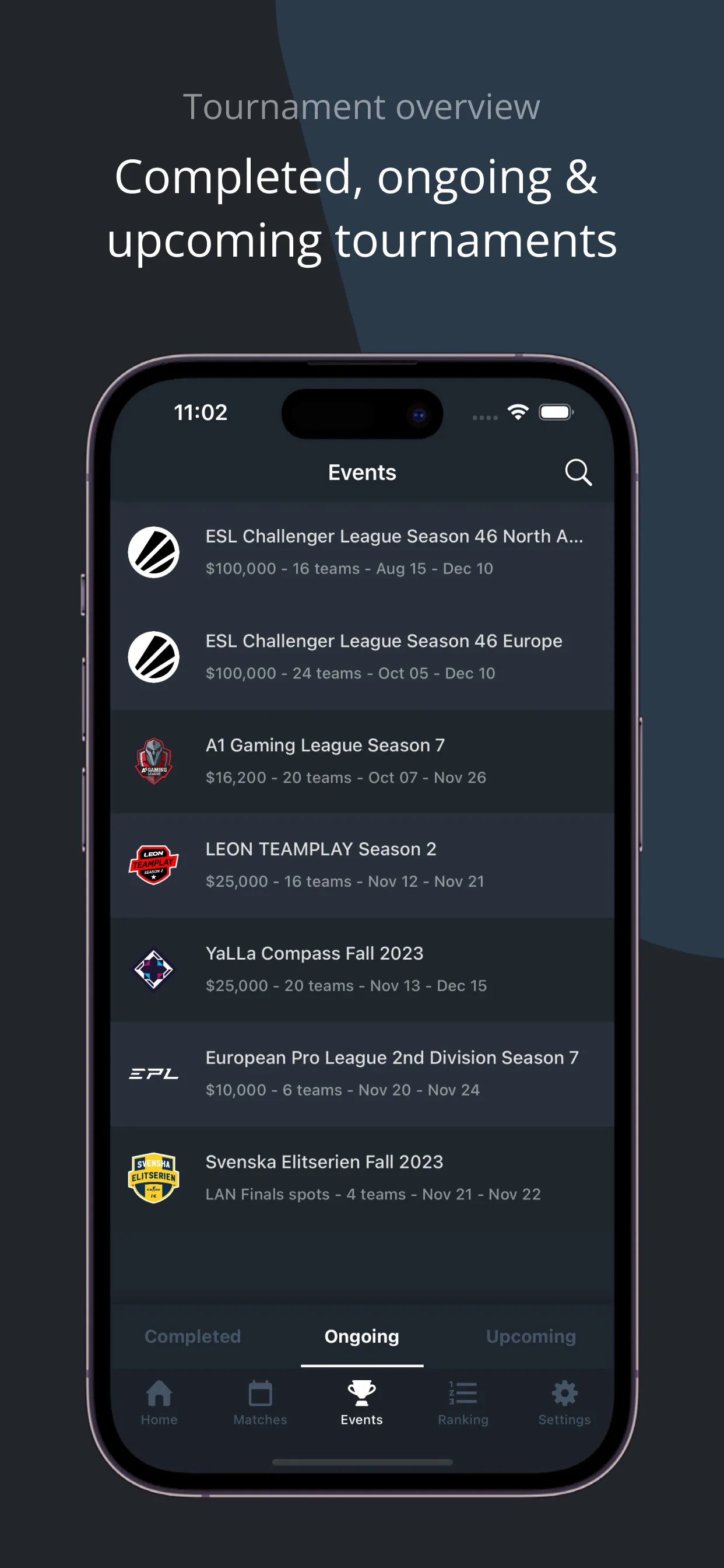 HLTV.org iphone screenshot 5