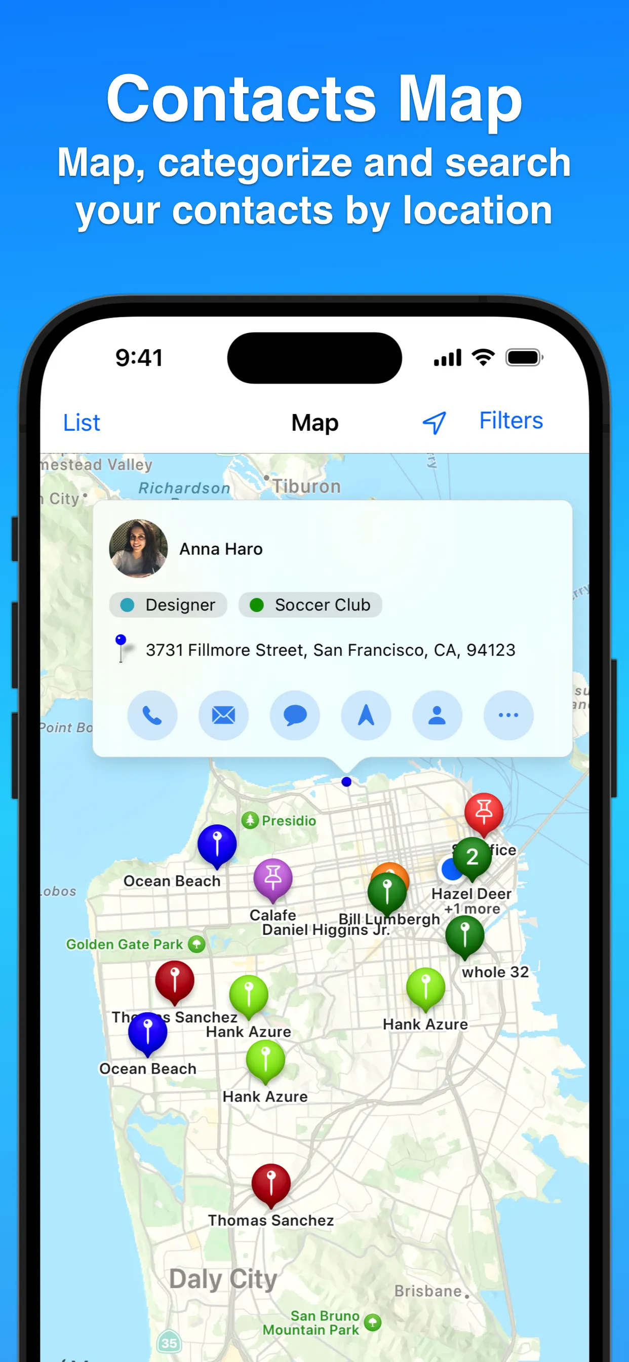 Contacts Journal CRM iphone screenshot 7