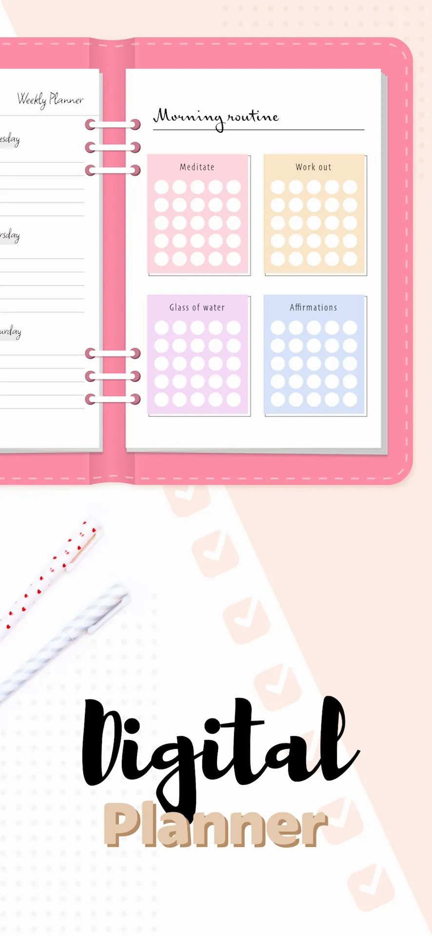 Digital Planner – Task Journal iphone screenshot 1
