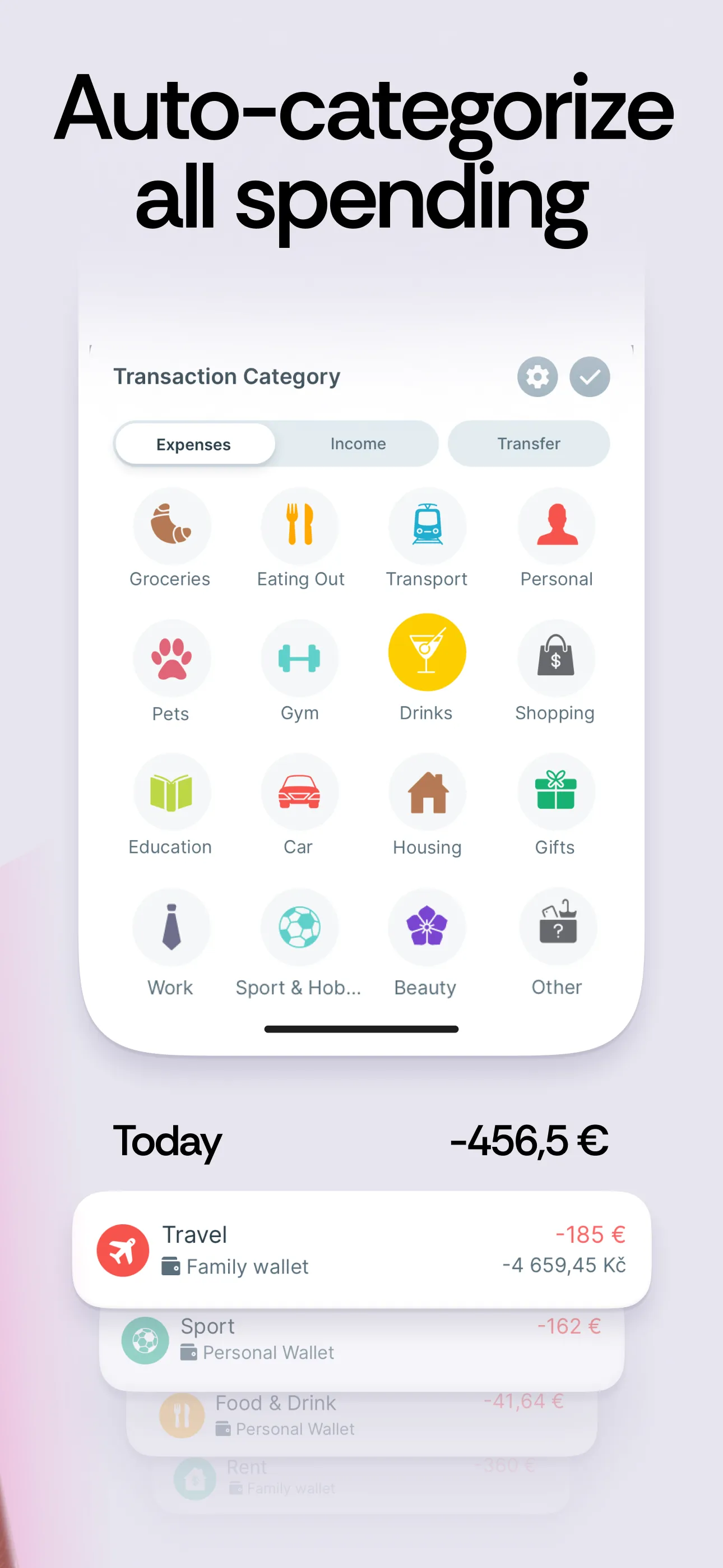 Spendee Budget App & Planner iphone screenshot 3