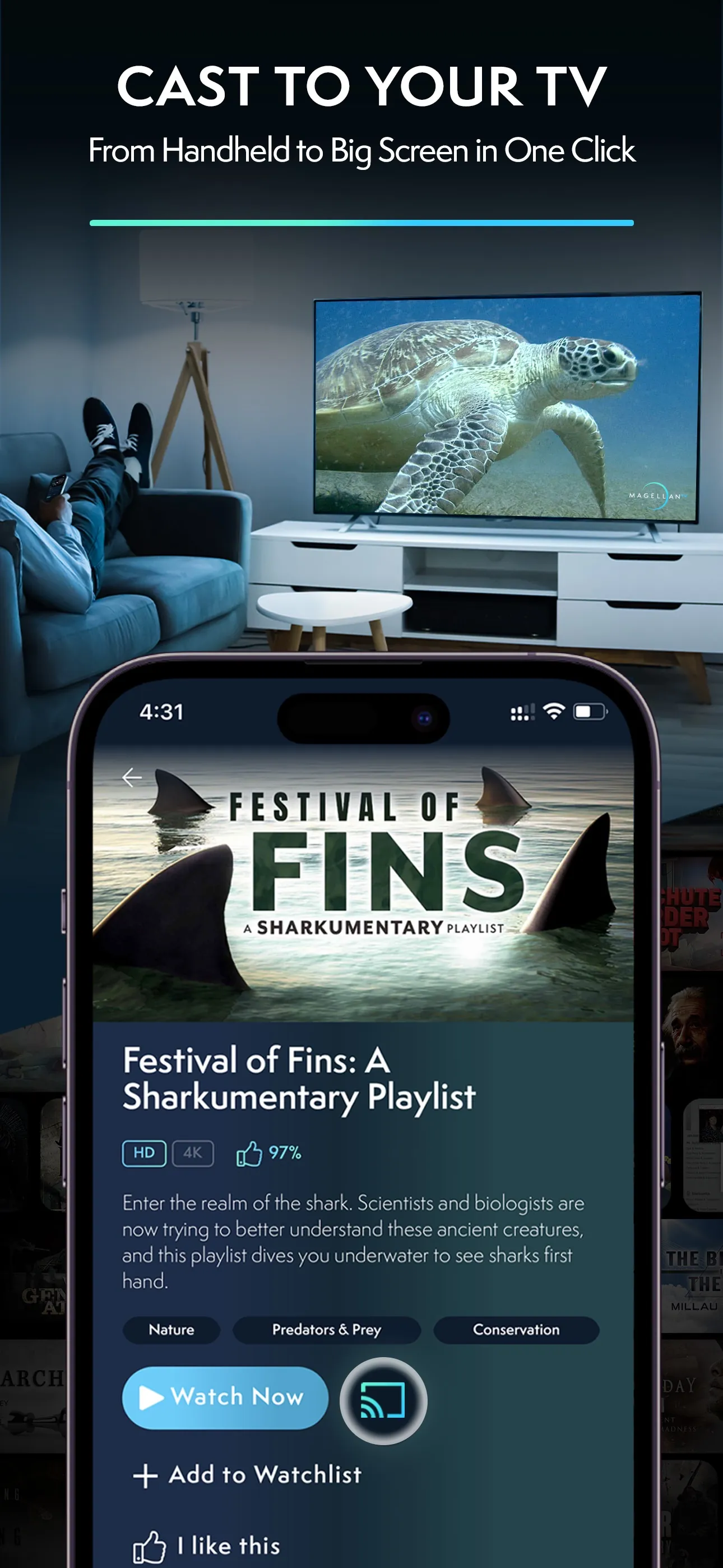 MagellanTV Documentaries iphone screenshot 5