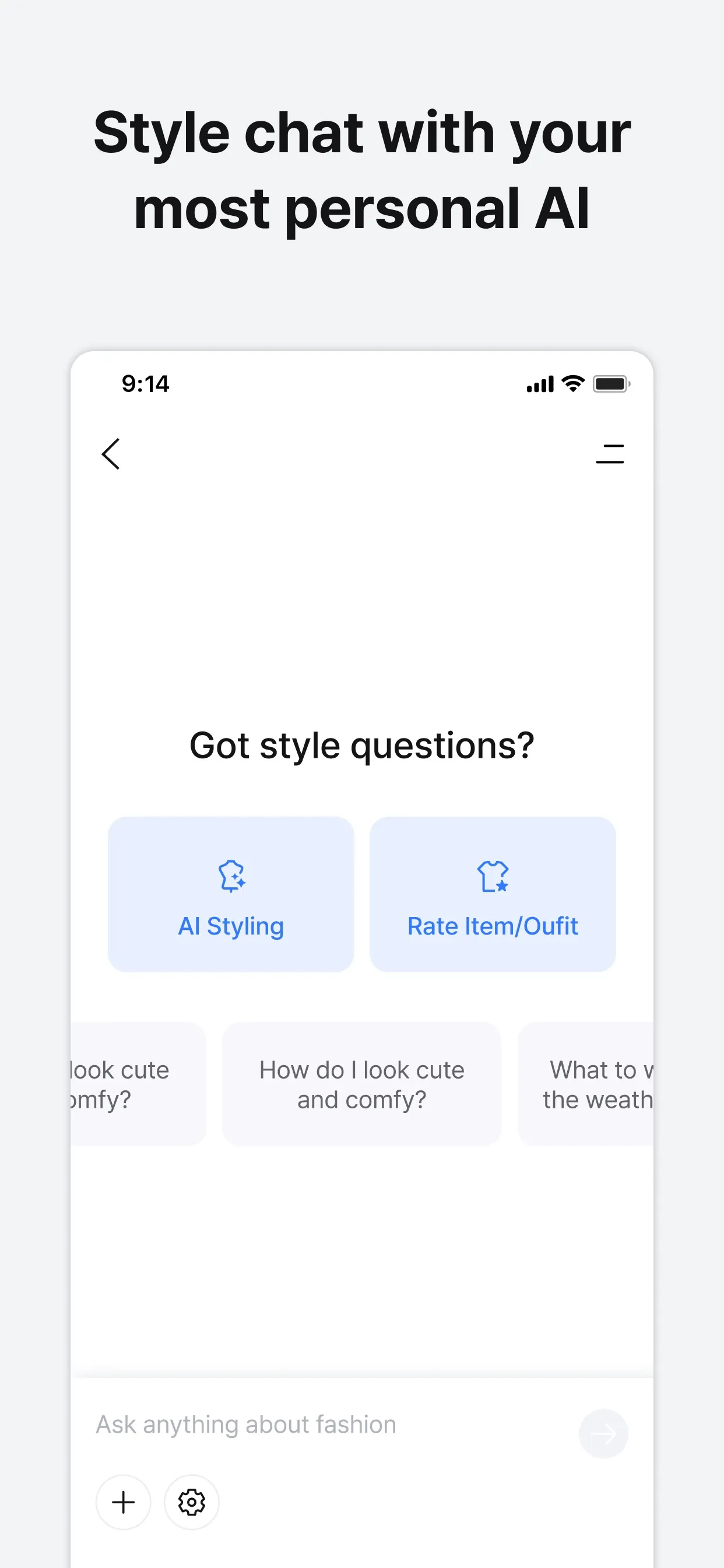 Acloset - AI Fashion Assistant iphone screenshot 3