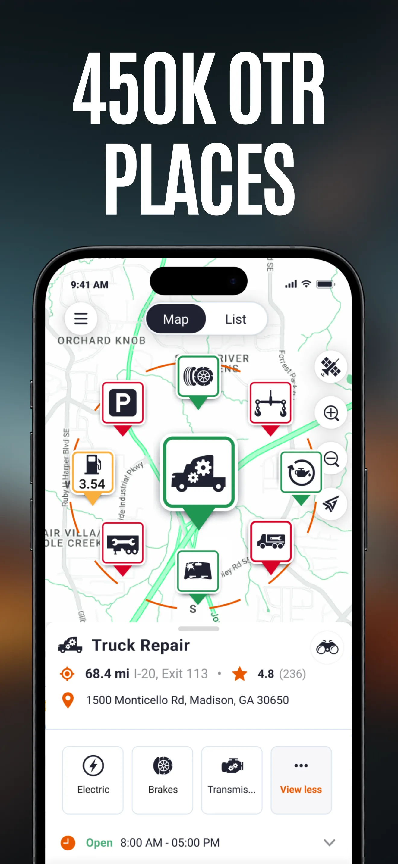 Trucker Guide: Truck GPS Maps iphone screenshot 7