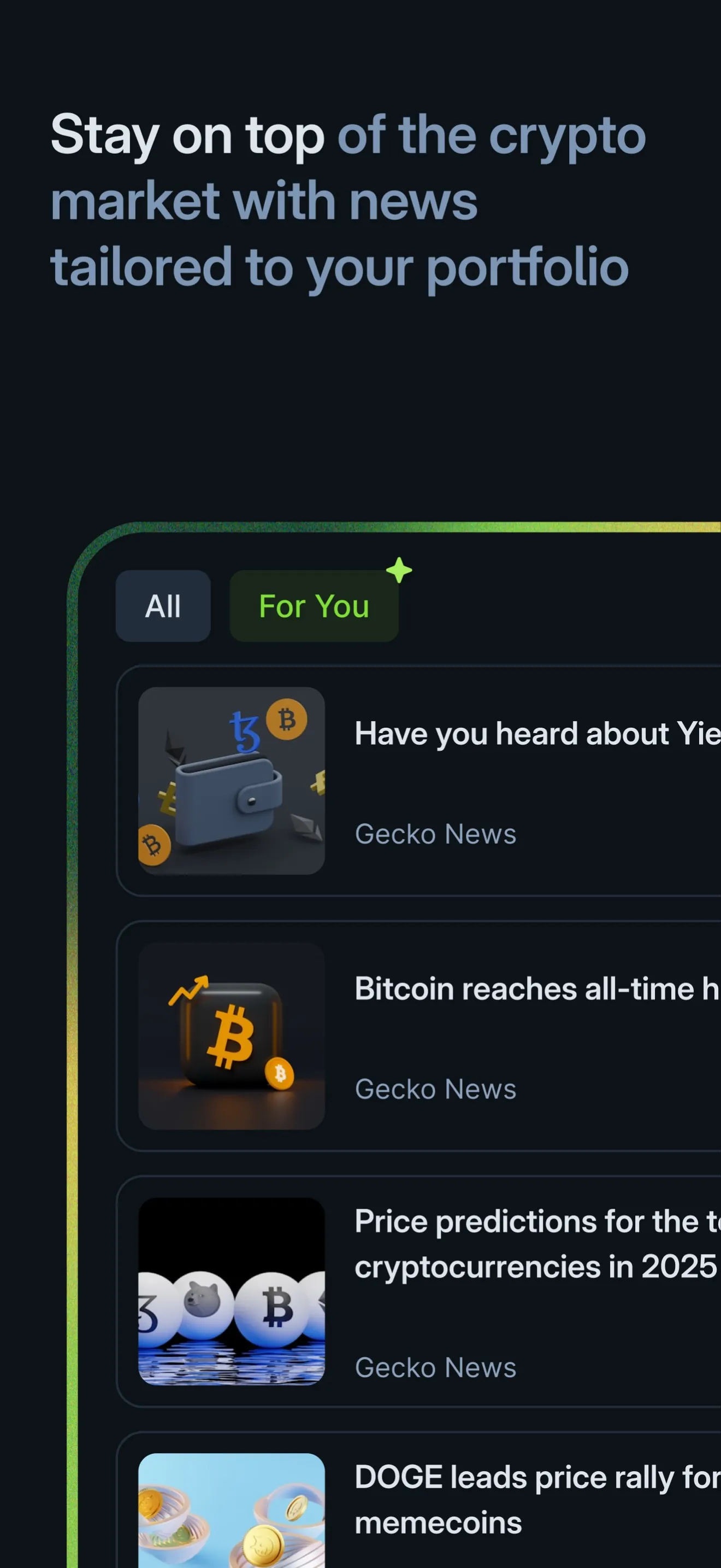 CoinGecko: Crypto Tracker, NFT iphone screenshot 6