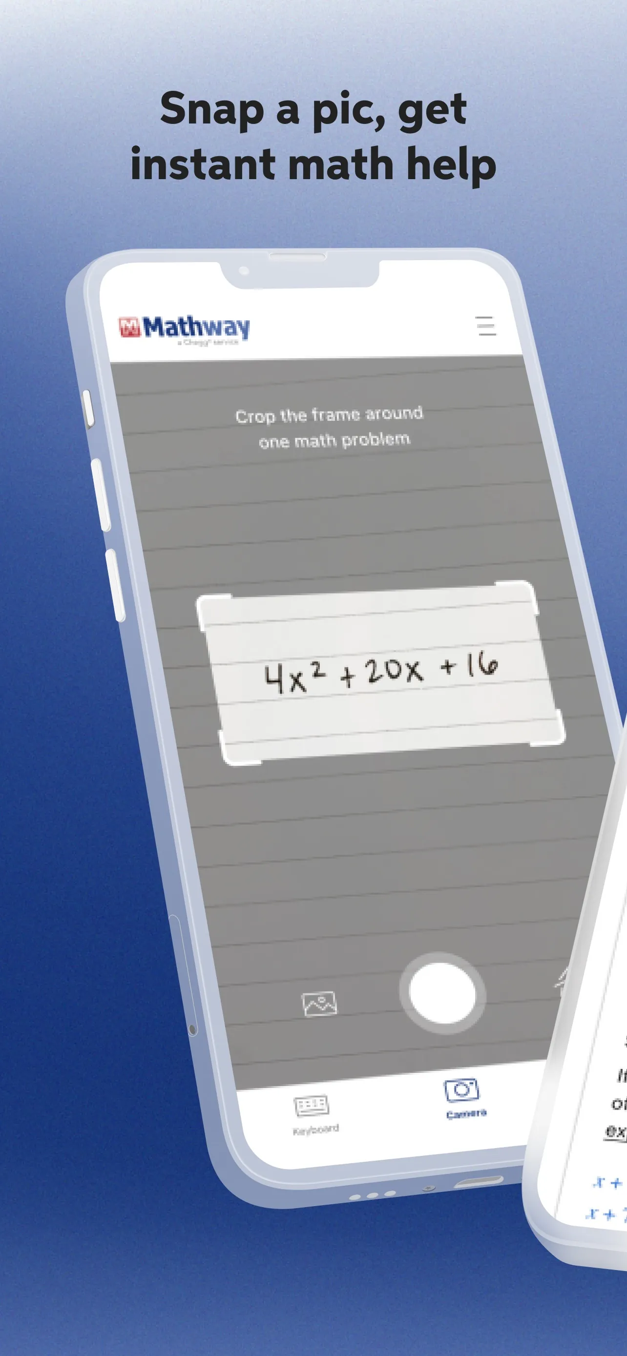 Mathway: Math Problem Solver iphone screenshot 1